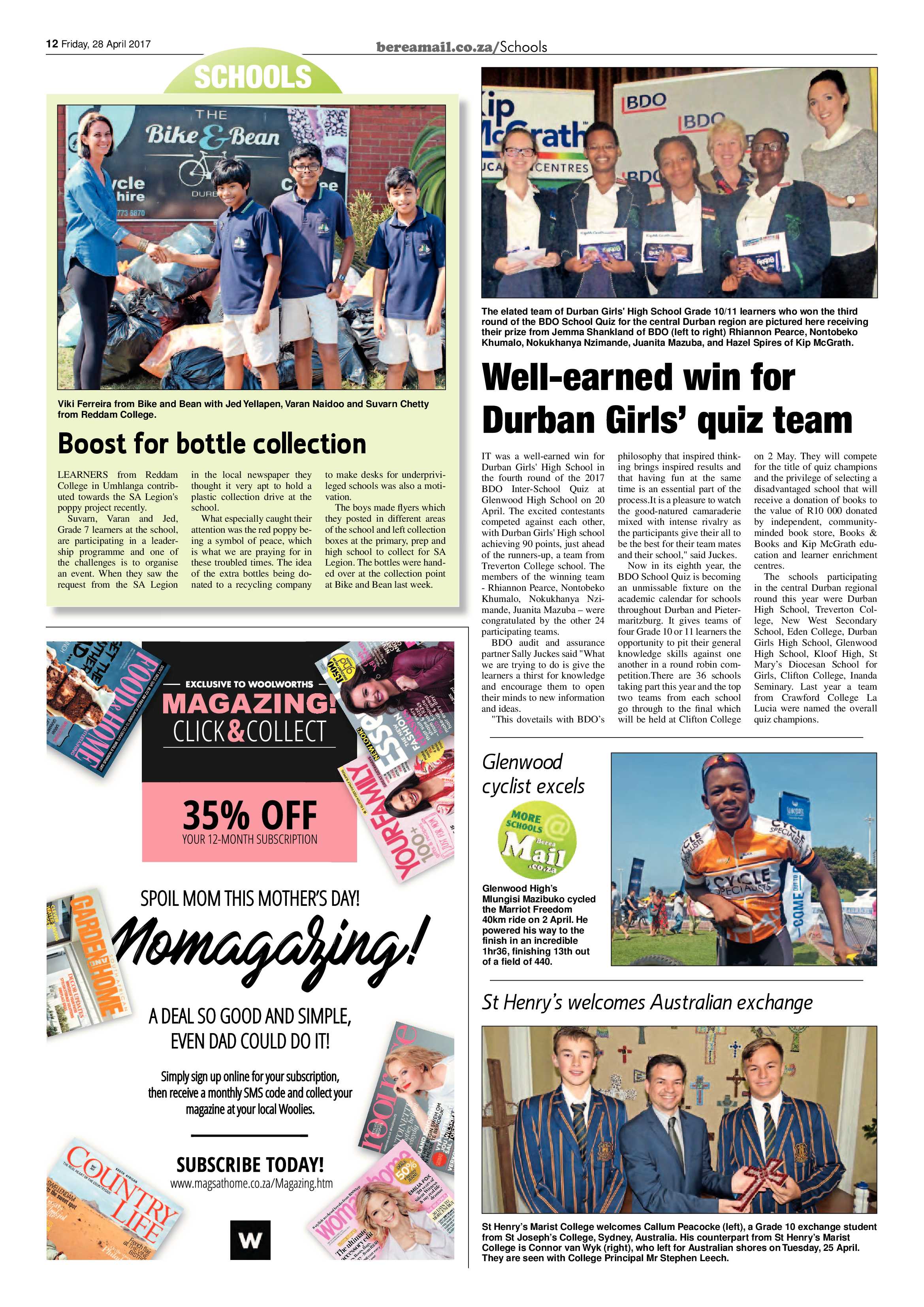 Berea Mail 28 April 2017 page 12