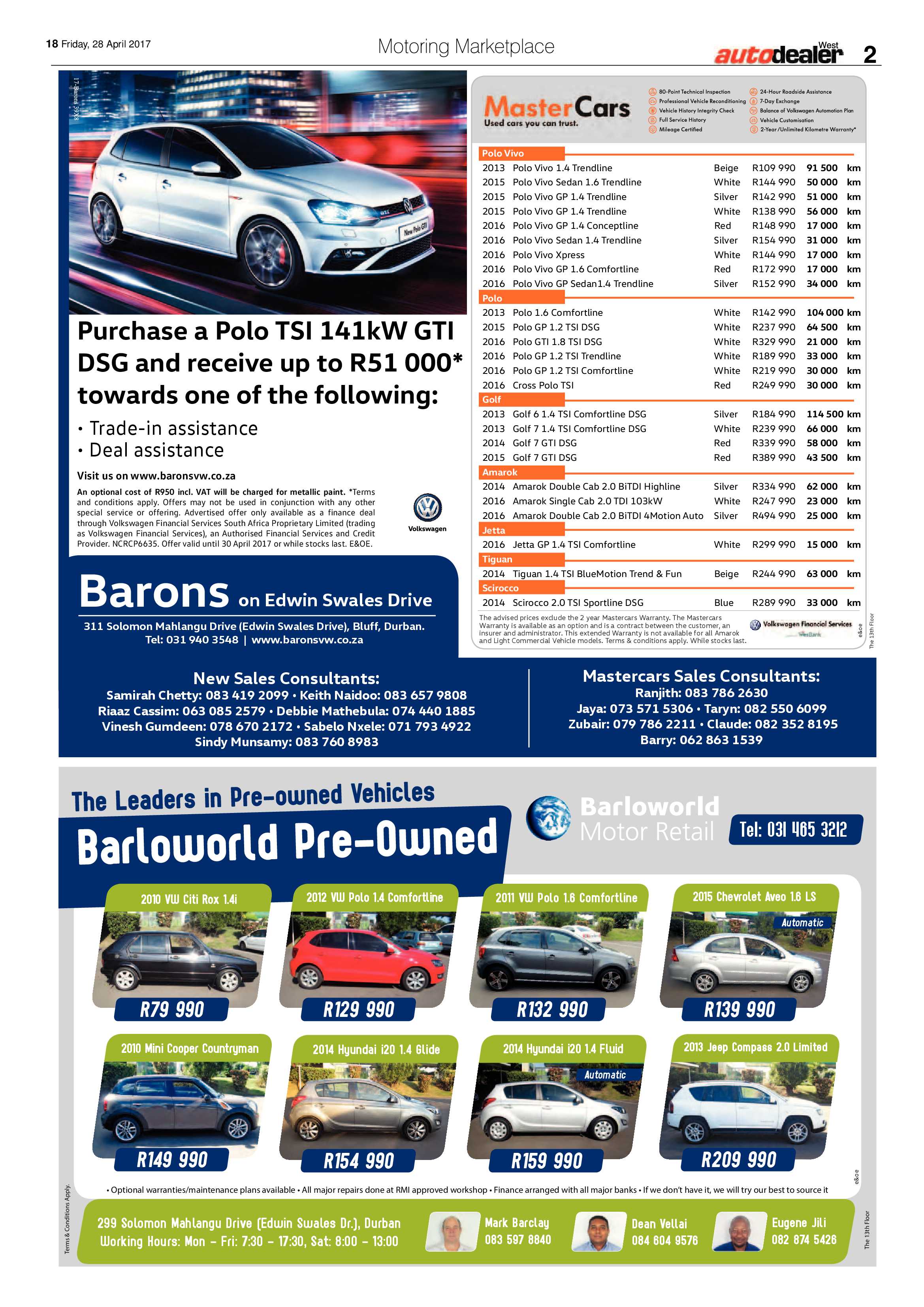 Berea Mail 28 April 2017 page 18