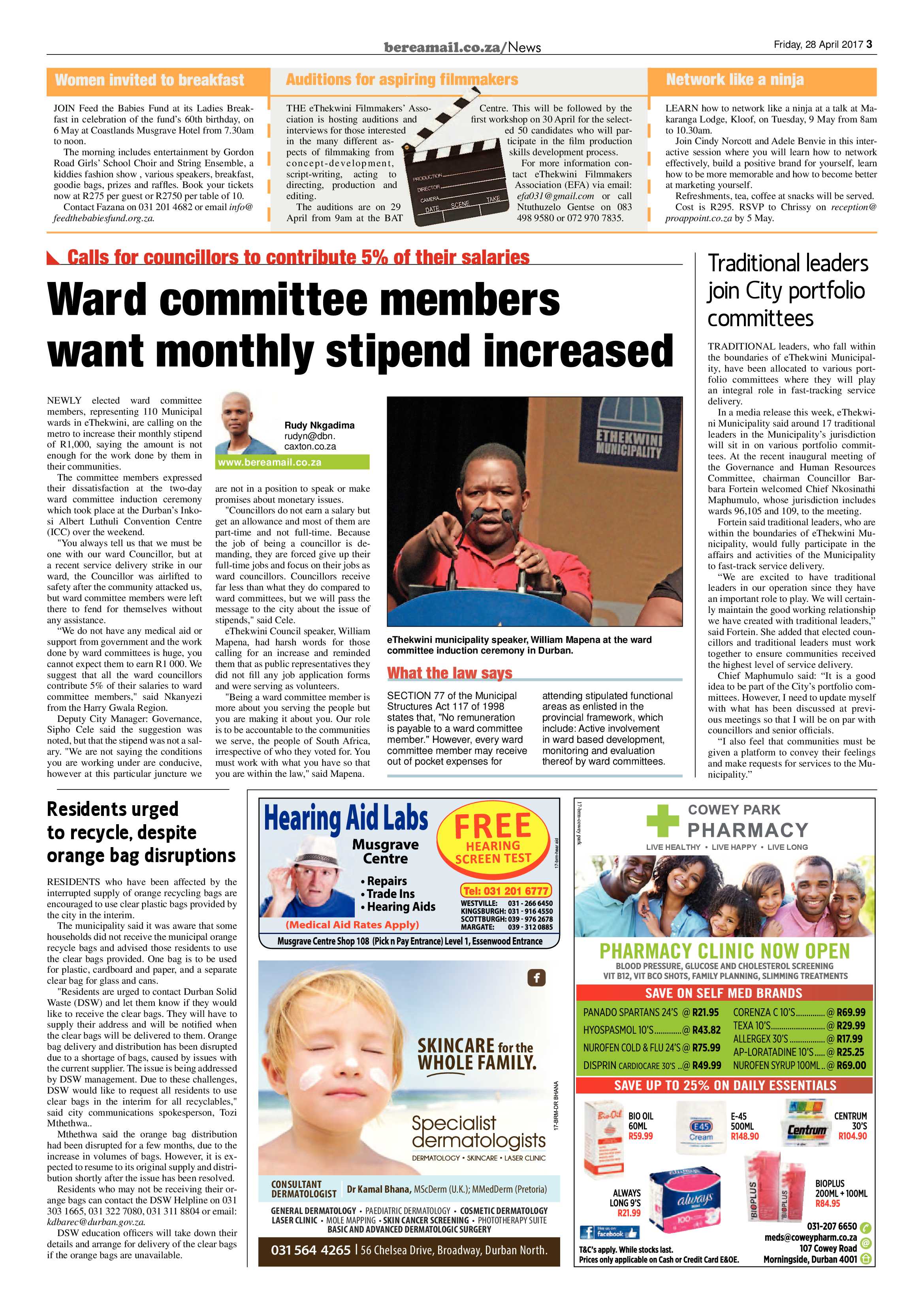 Berea Mail 28 April 2017 page 3