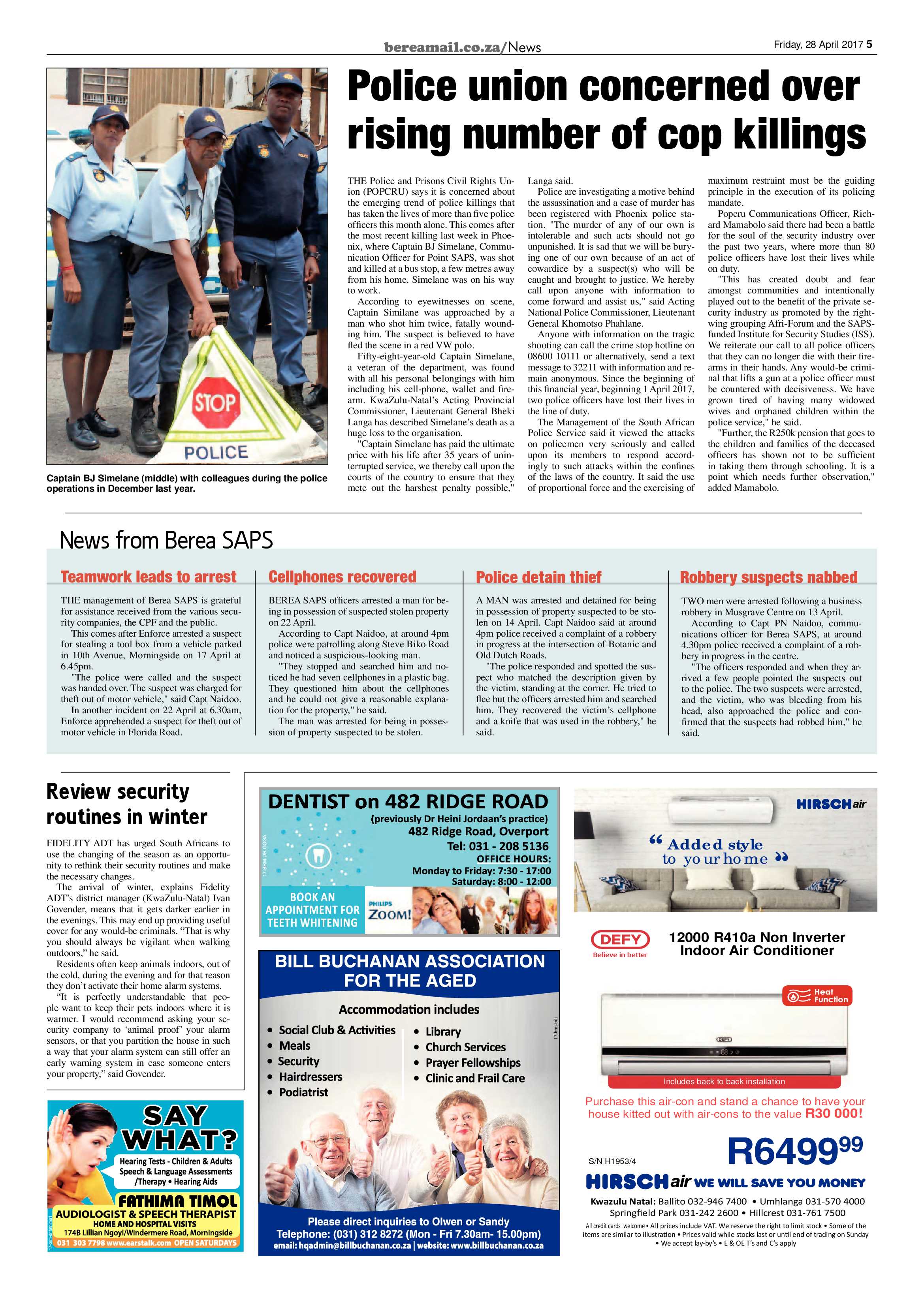 Berea Mail 28 April 2017 page 5