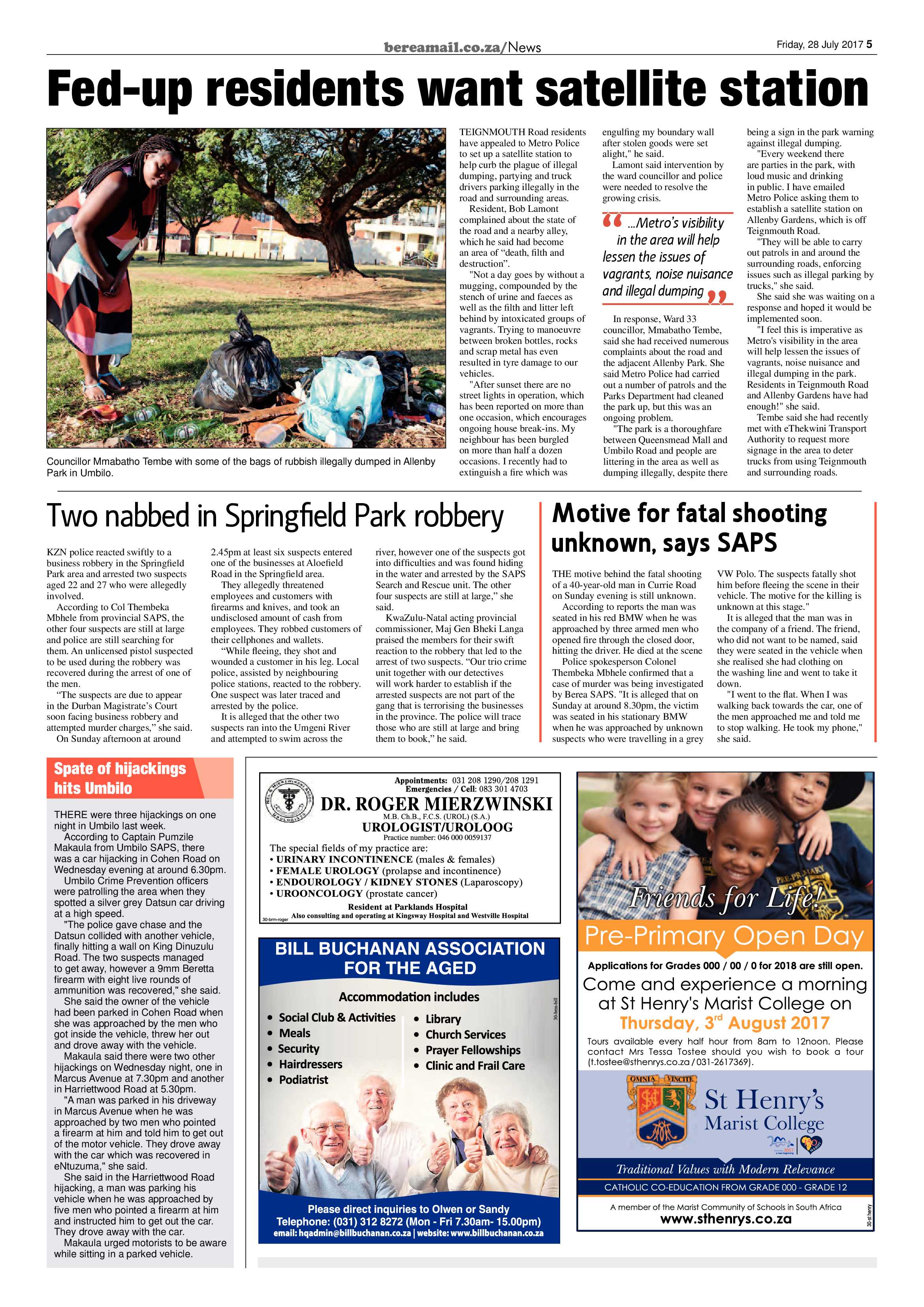 Berea Mail 28 July 2017 page 5