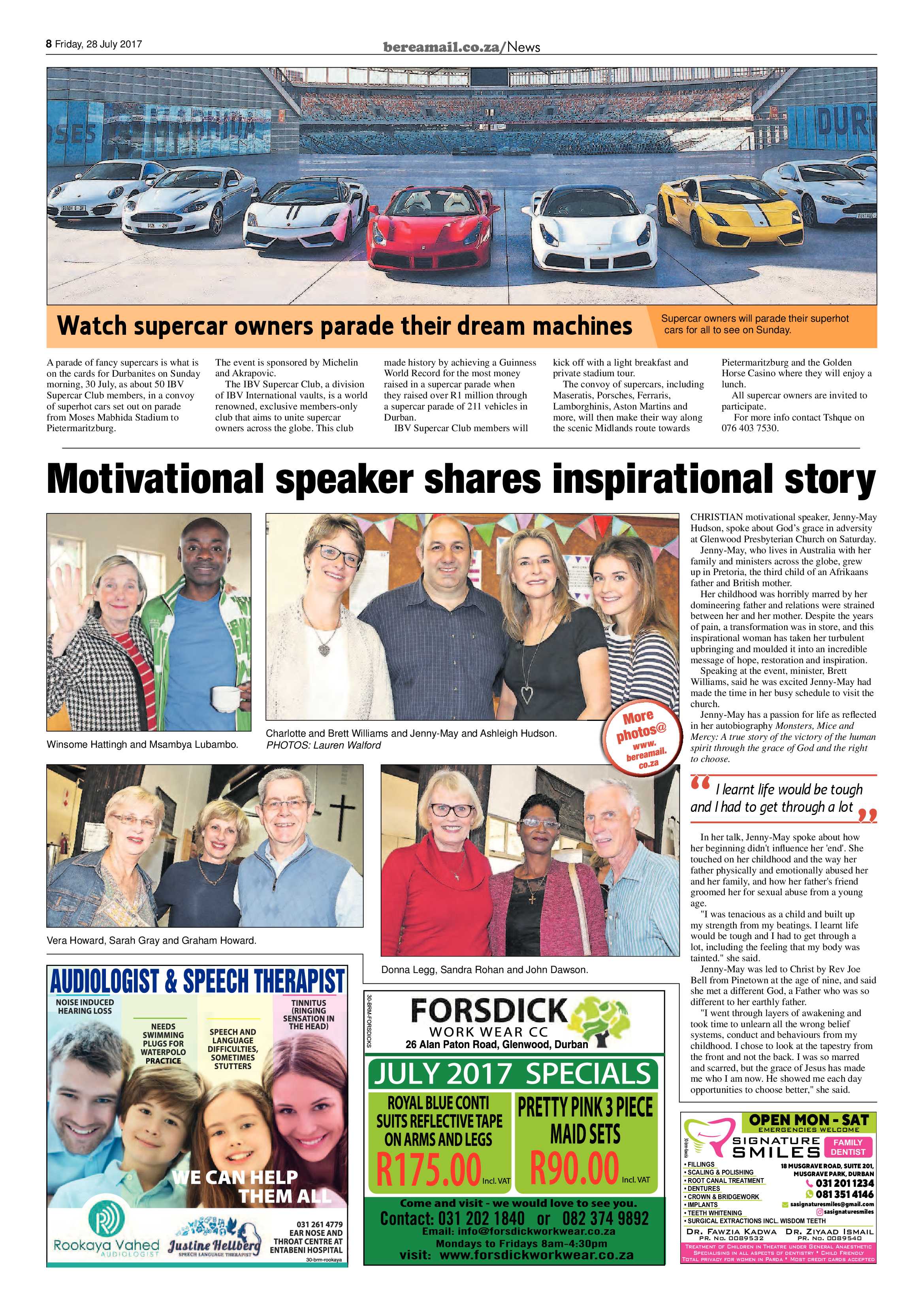 Berea Mail 28 July 2017 page 8