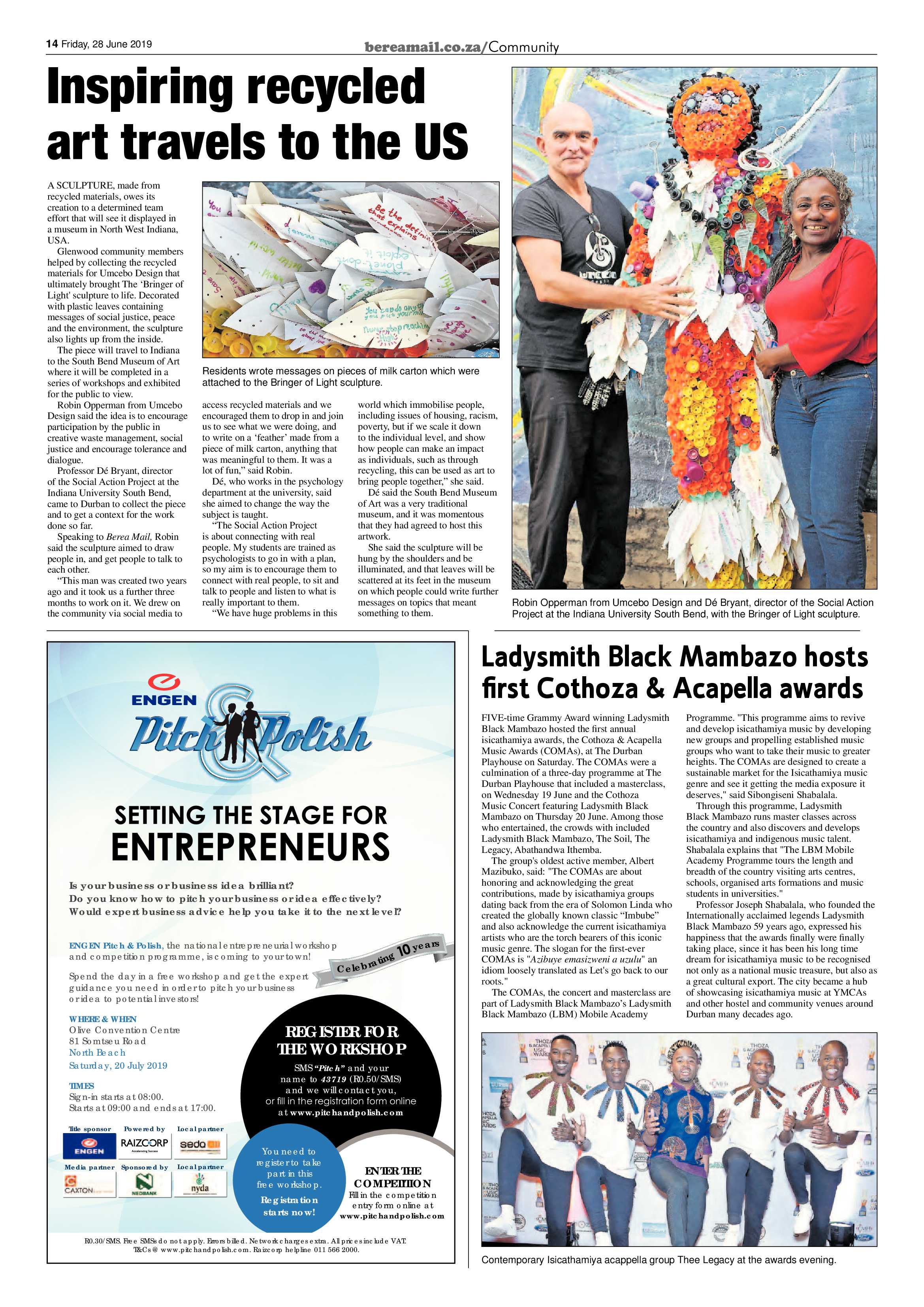 Berea Mail 28 June 2019 page 14
