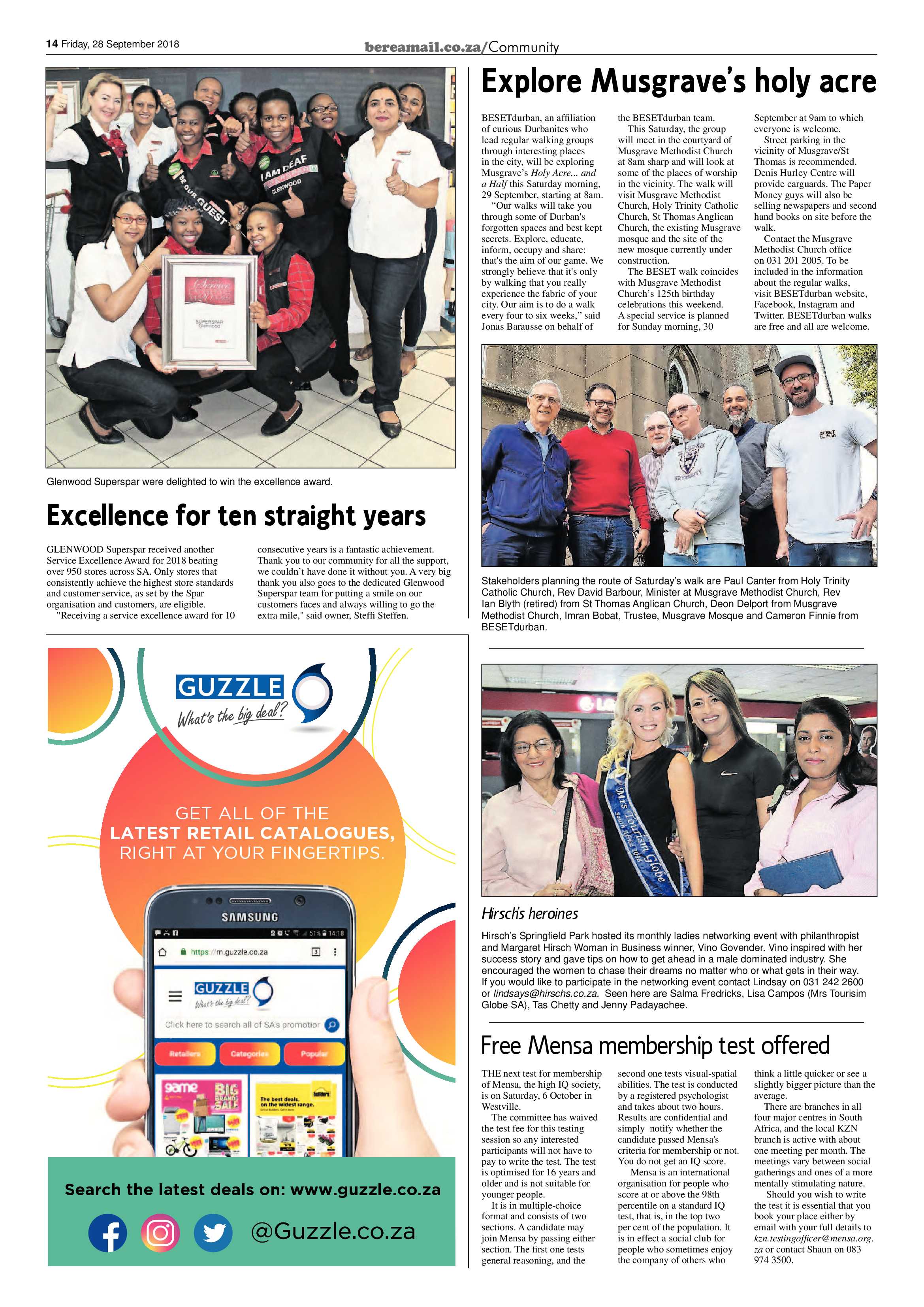 Berea Mail 28 September 2018 page 14