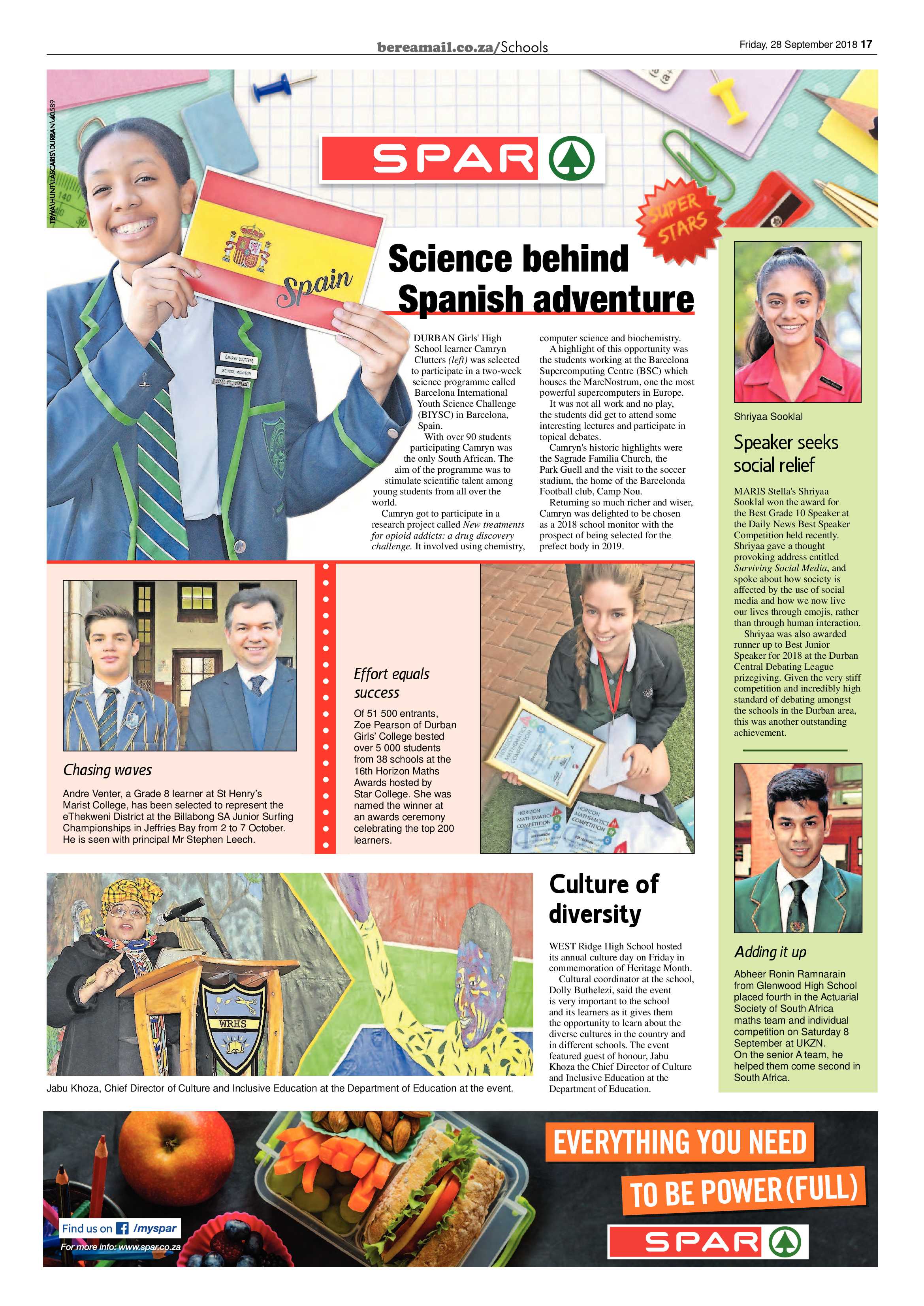 Berea Mail 28 September 2018 page 17