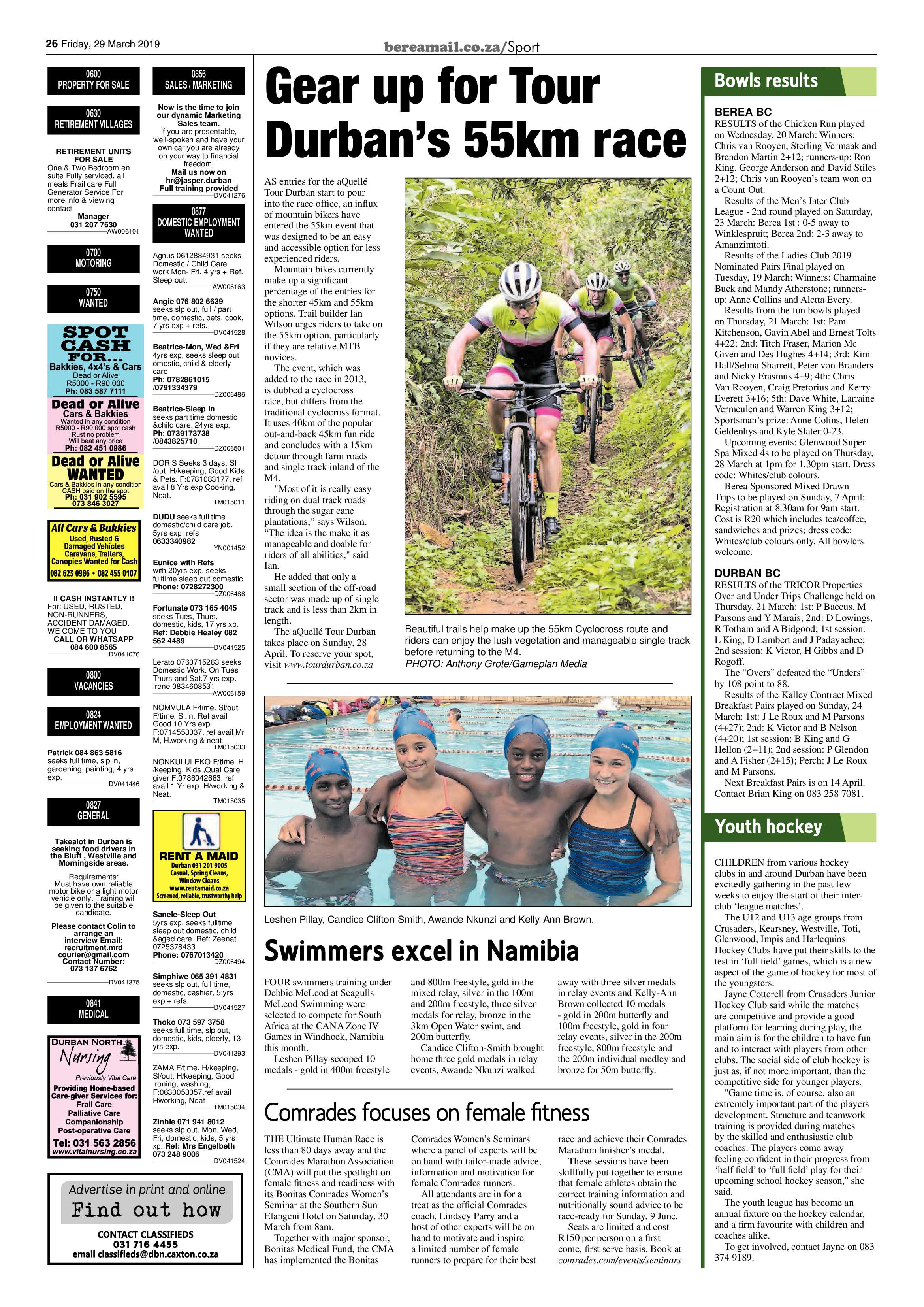 Berea Mail 29 April 2019 page 26