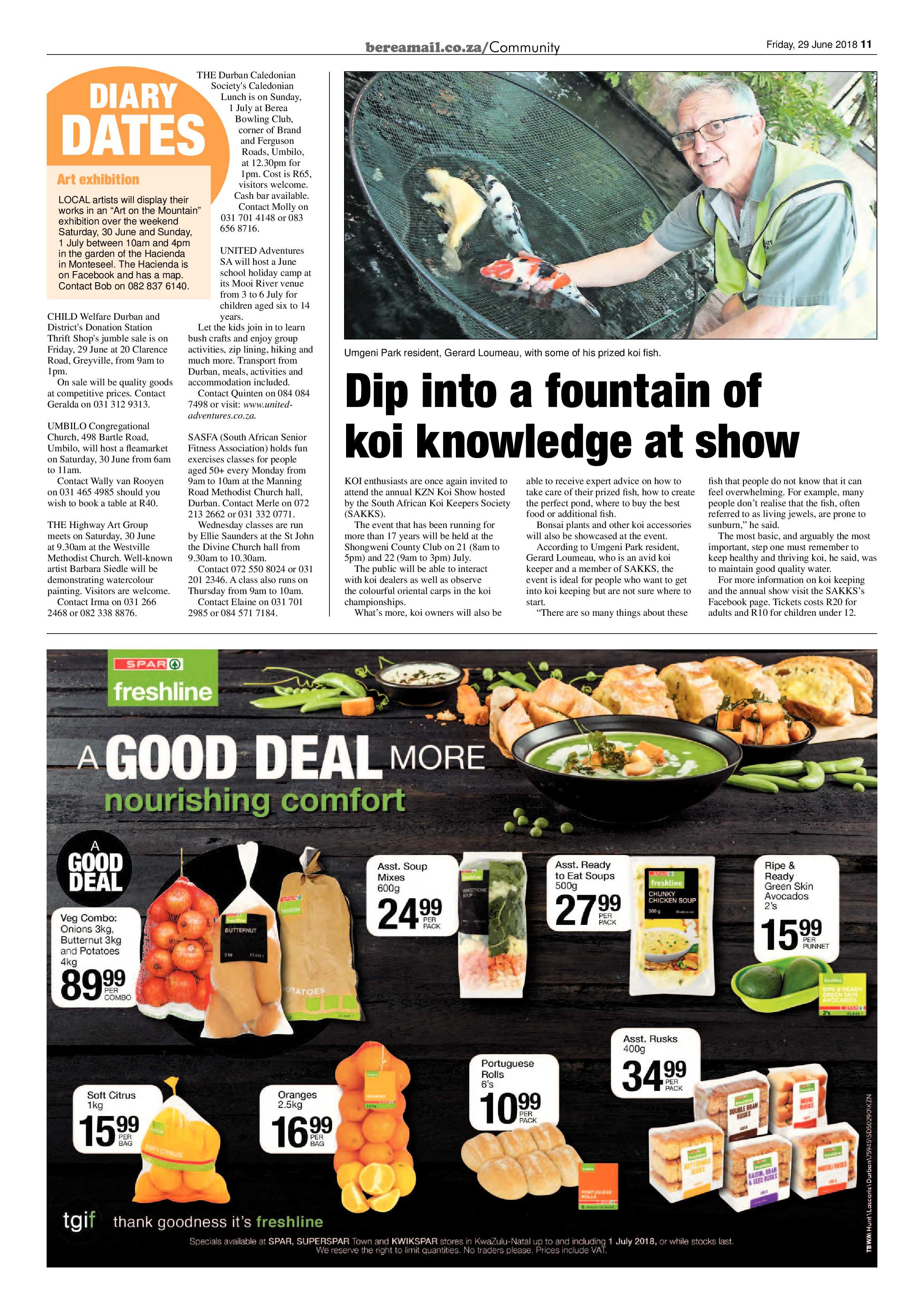 Berea Mail 29 June 2018 page 11