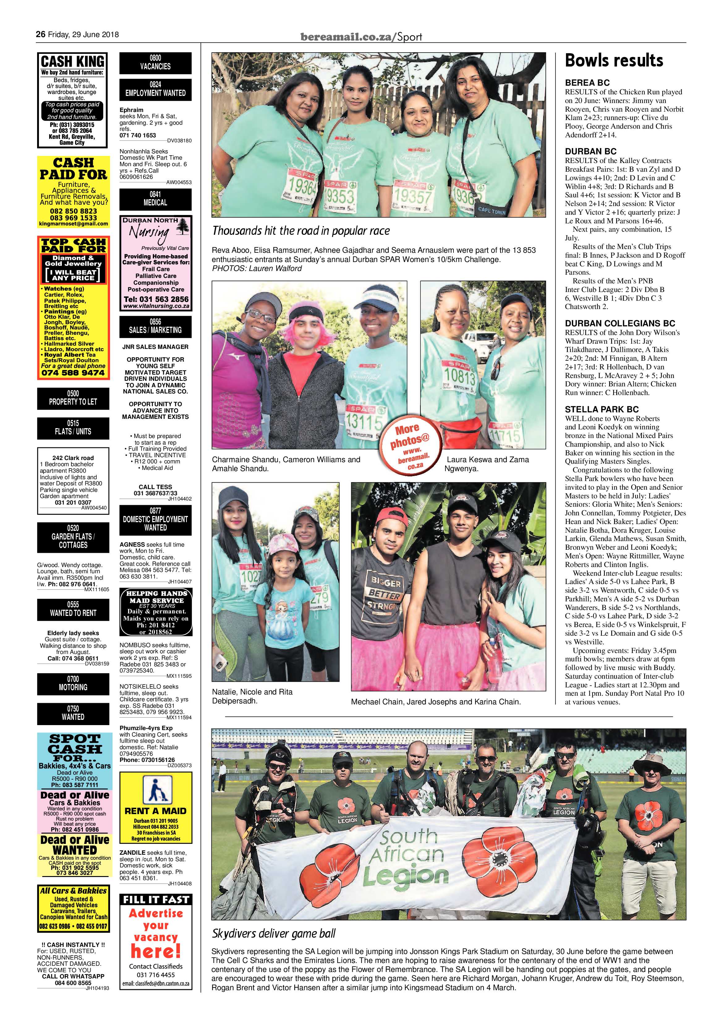 Berea Mail 29 June 2018 page 26