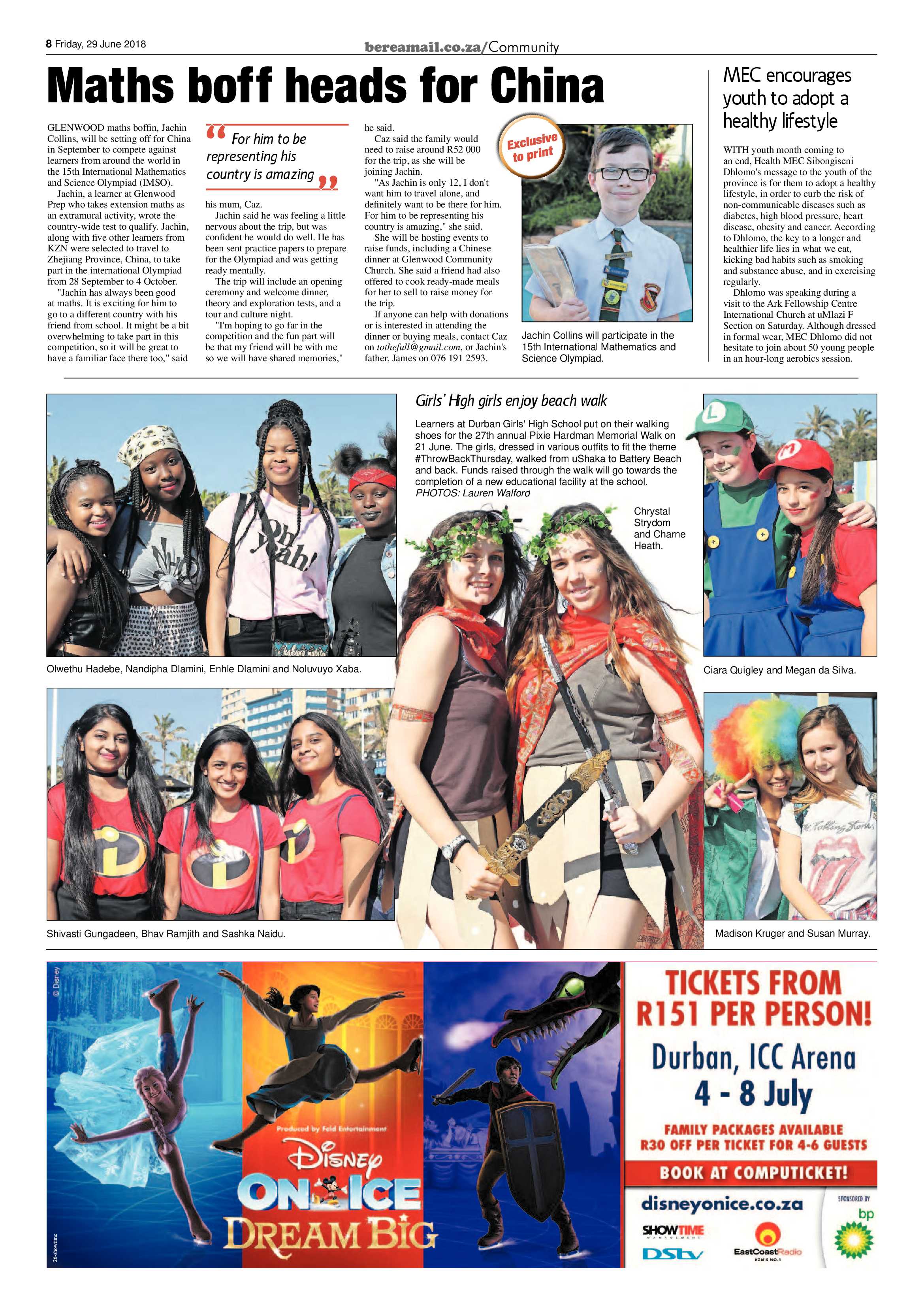 Berea Mail 29 June 2018 page 8