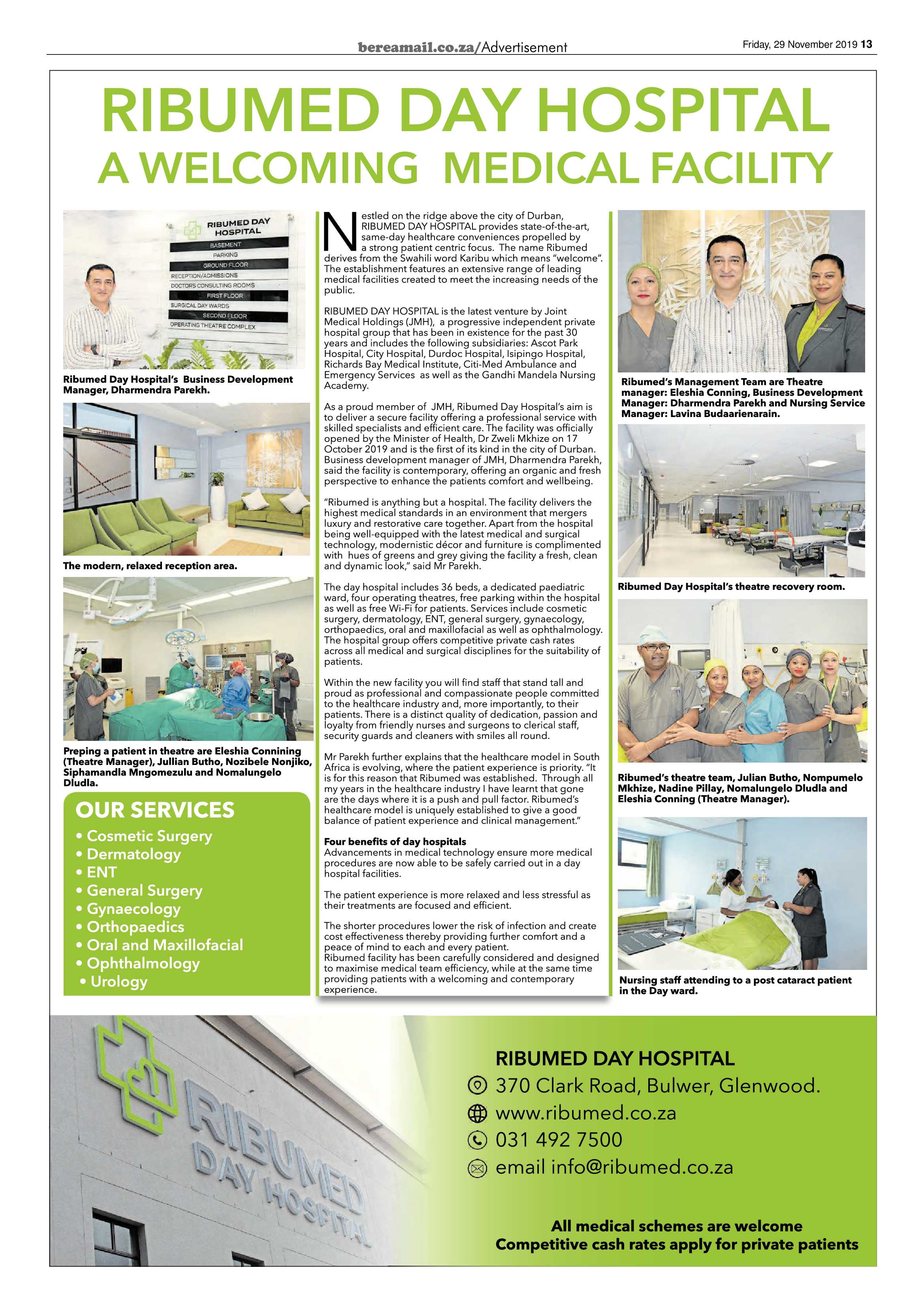 Berea Mail 29 November 2019 page 13
