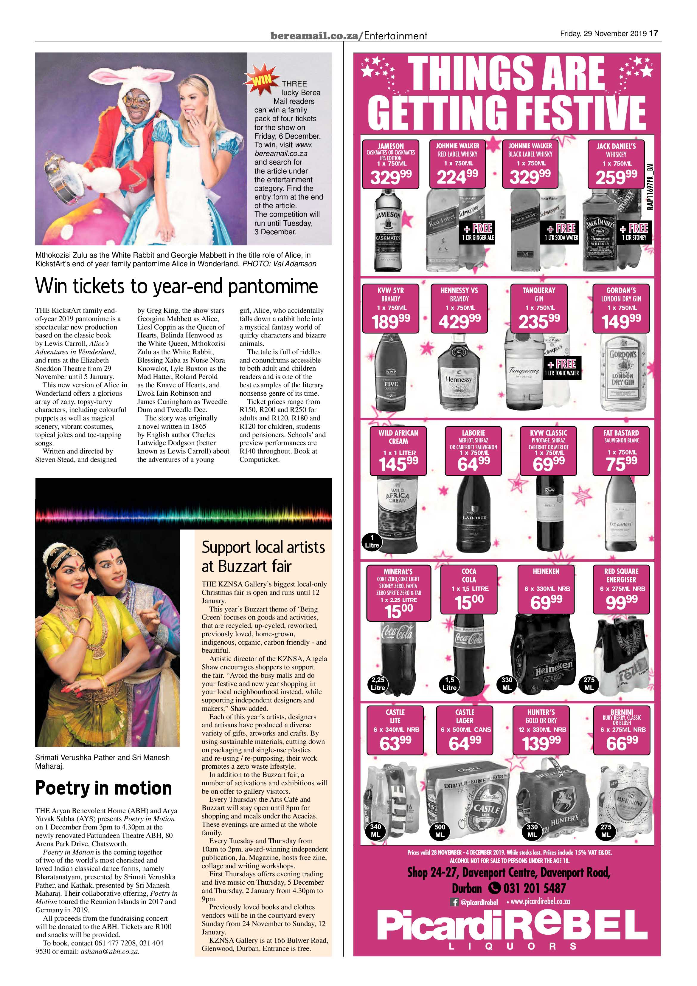 Berea Mail 29 November 2019 page 17