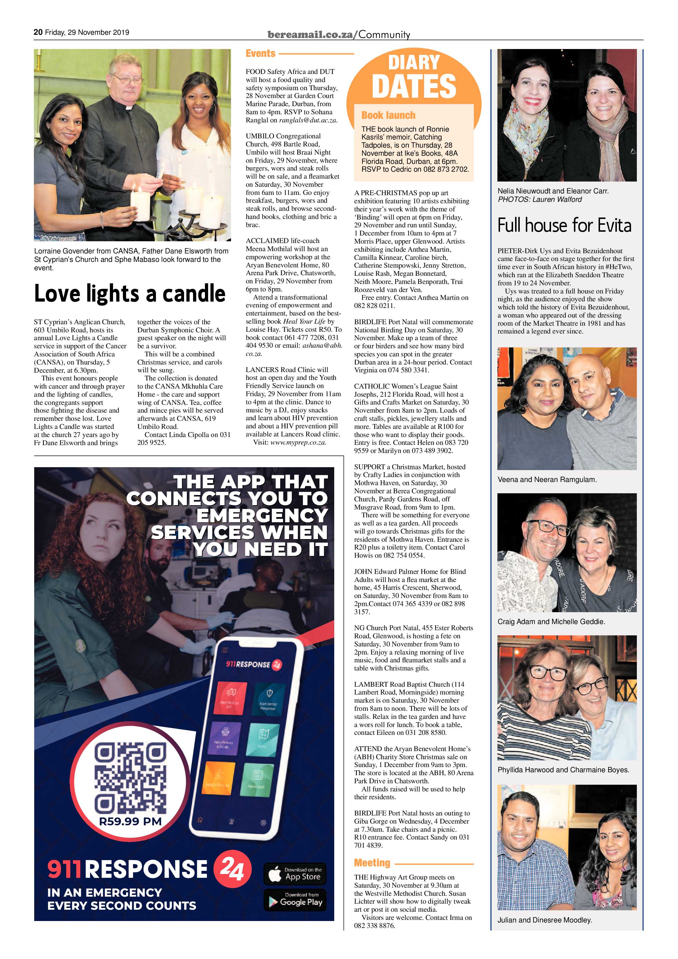 Berea Mail 29 November 2019 page 18