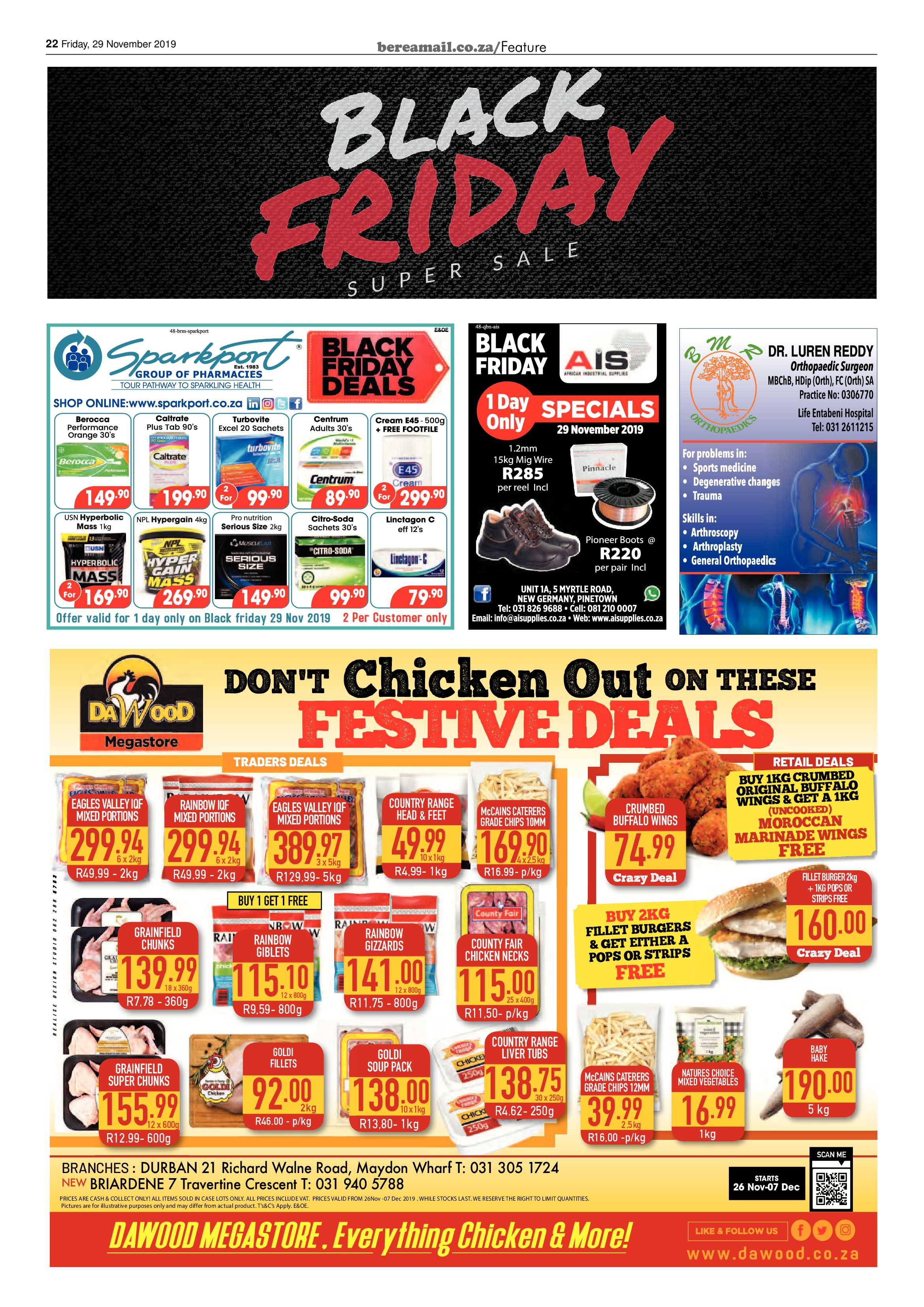 Berea Mail 29 November 2019 page 20
