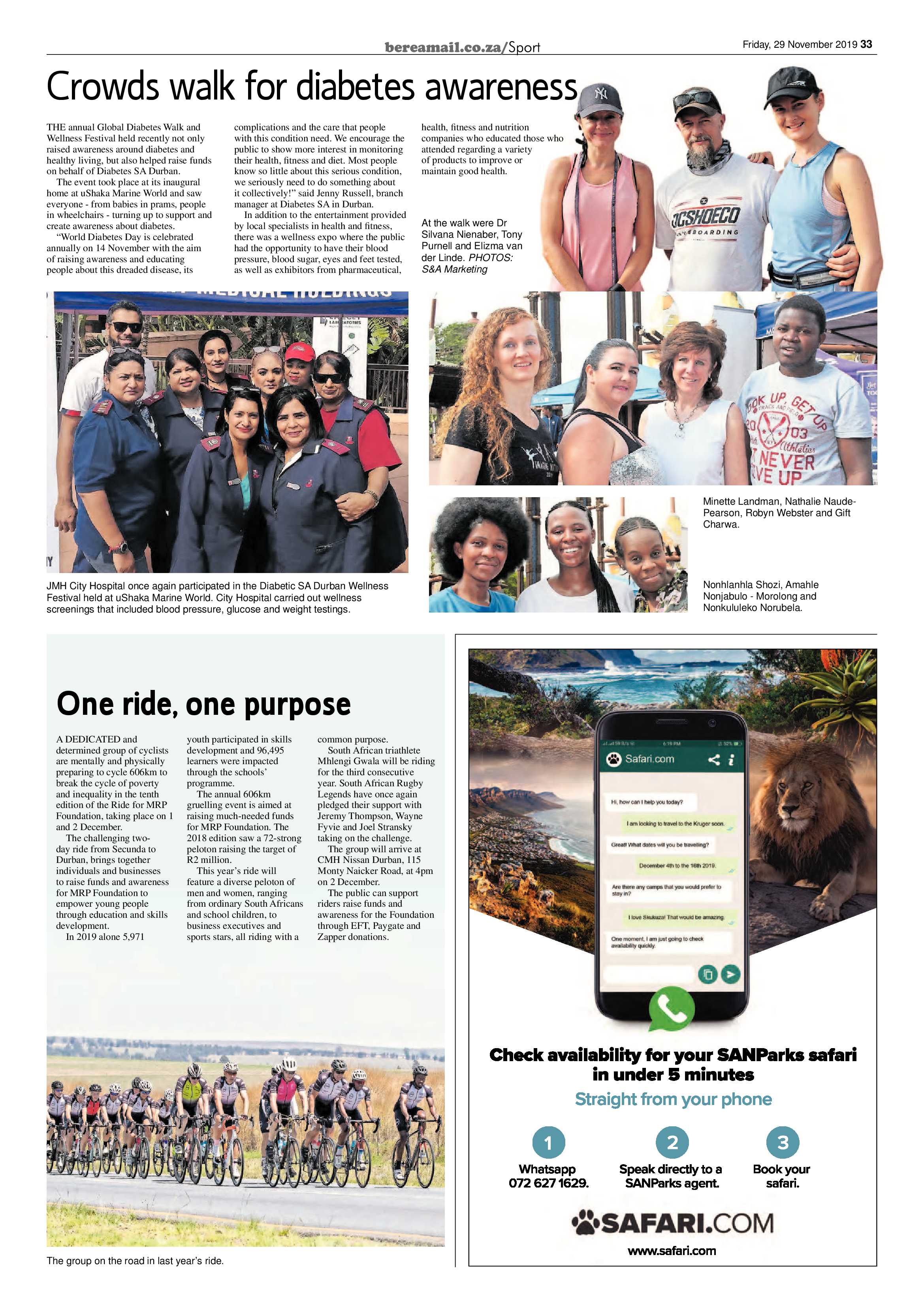 Berea Mail 29 November 2019 page 31