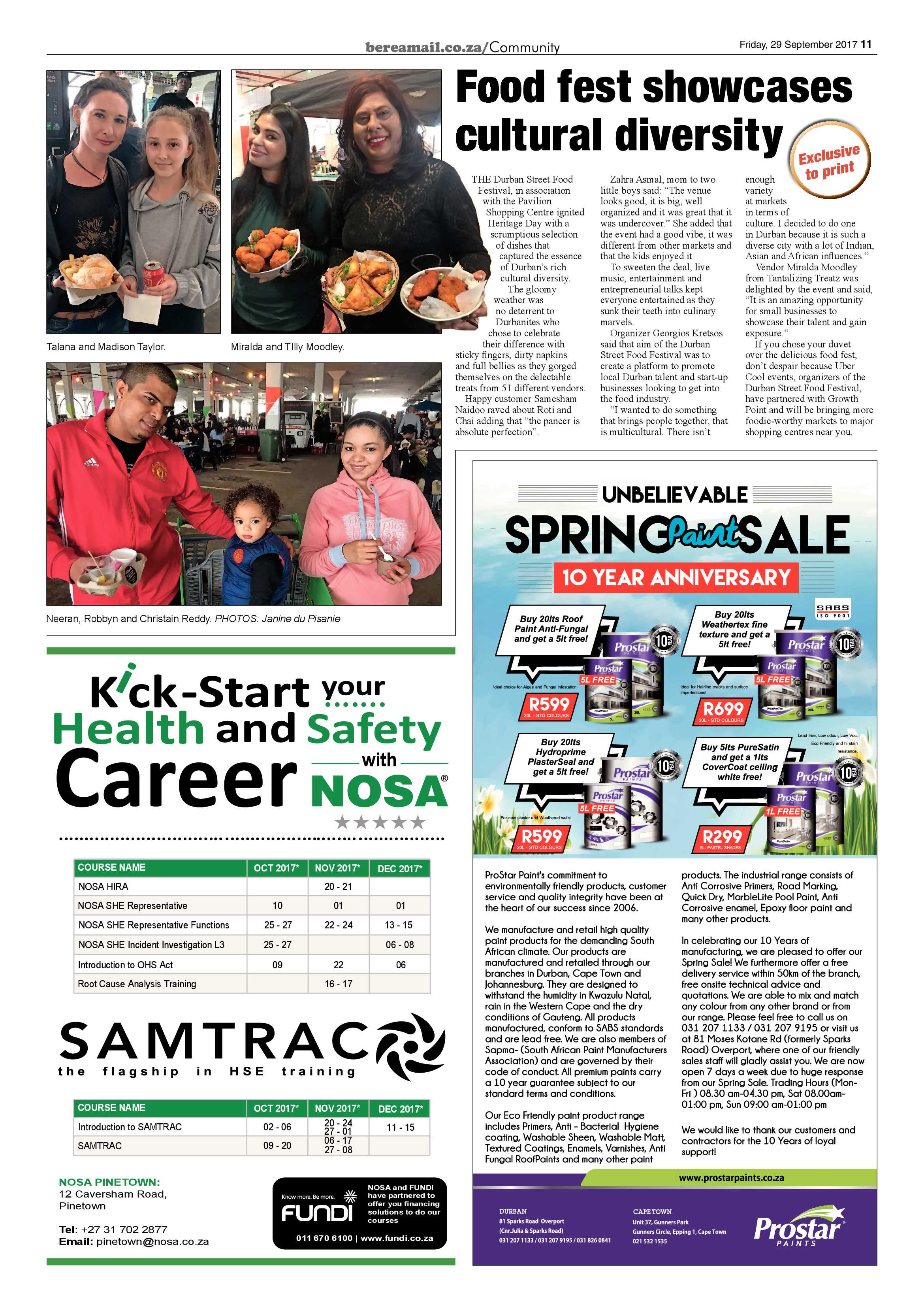 Berea Mail 29 September 2017 page 11