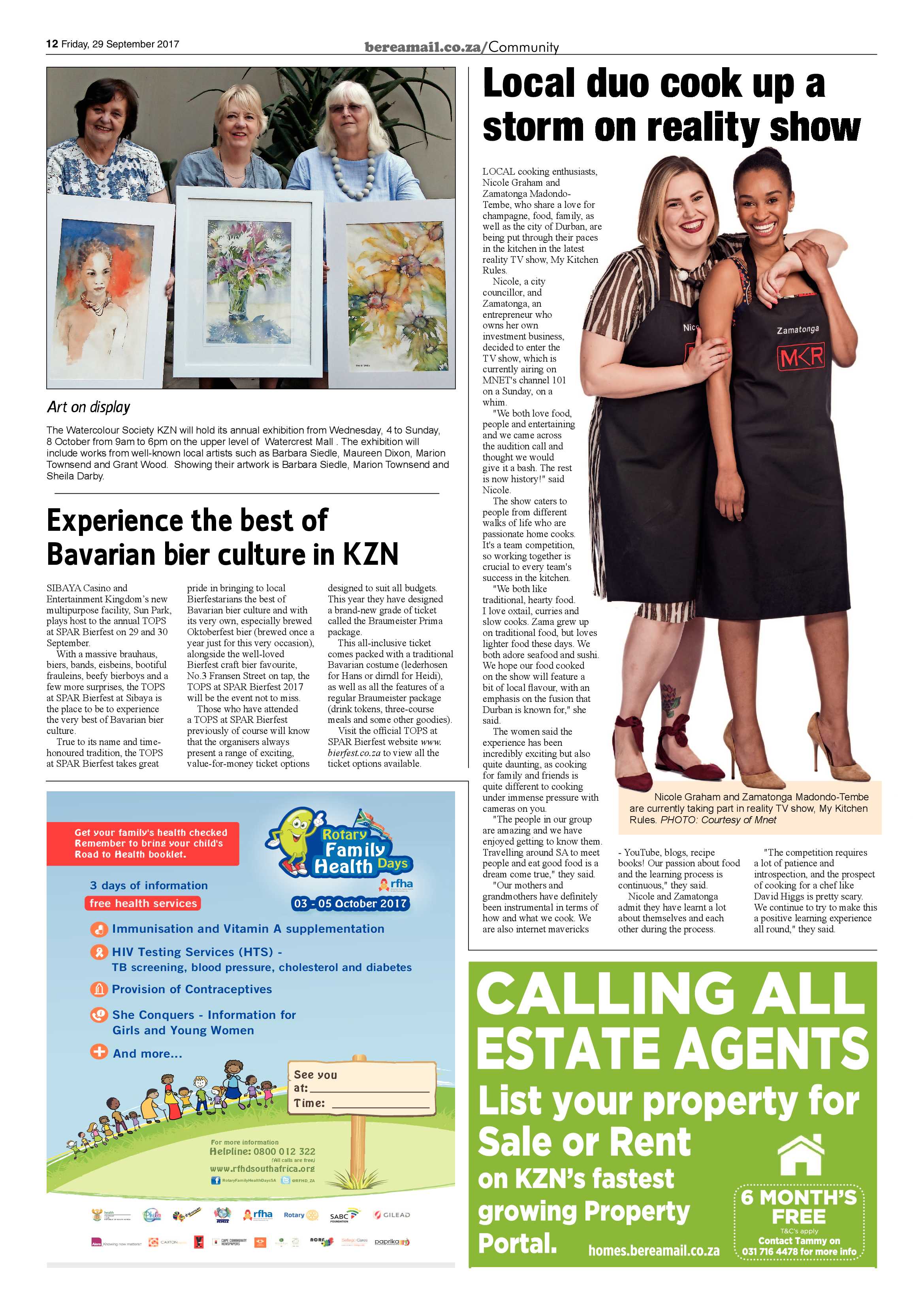 Berea Mail 29 September 2017 page 12