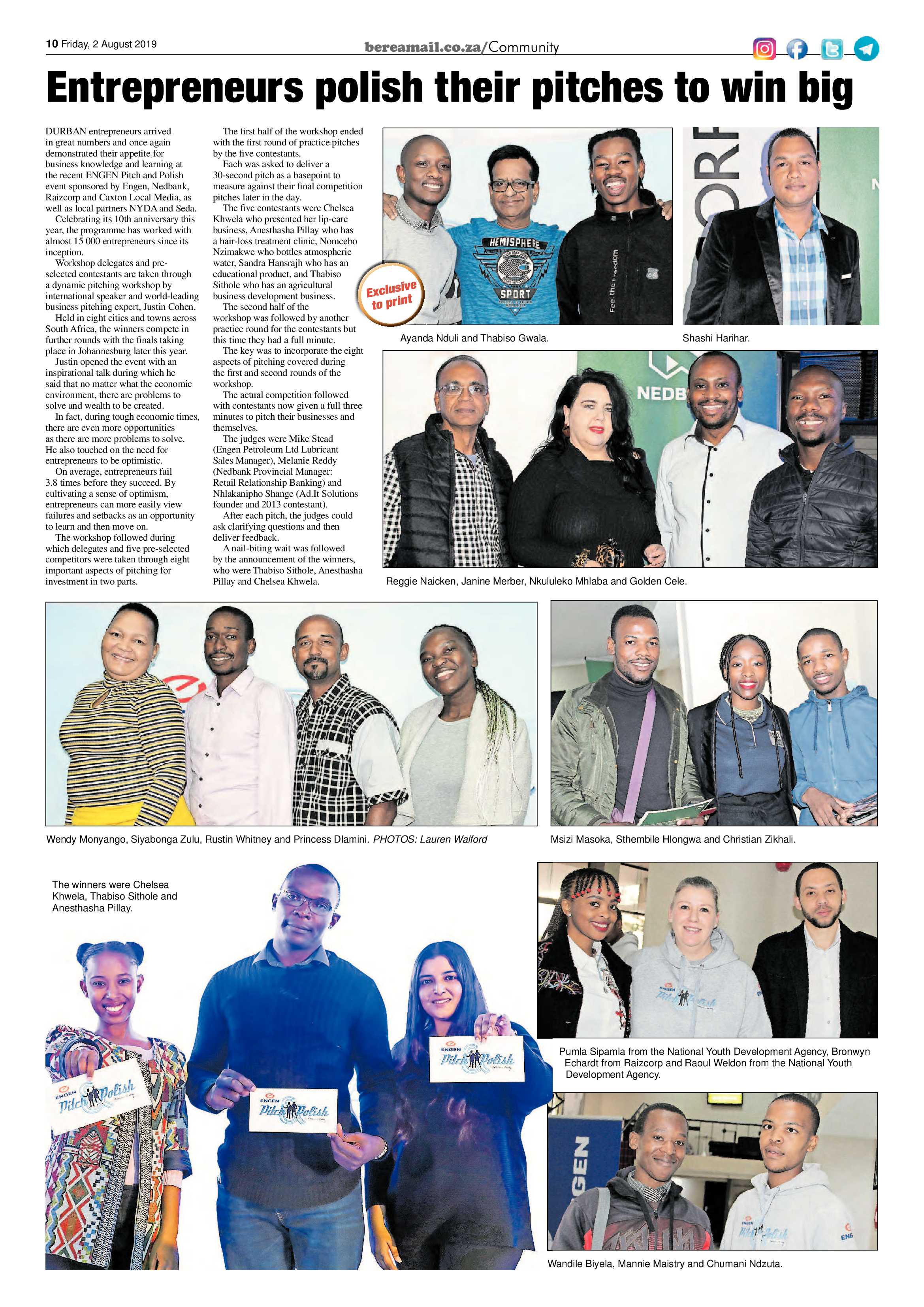 Berea Mail 2 August 2019 page 10