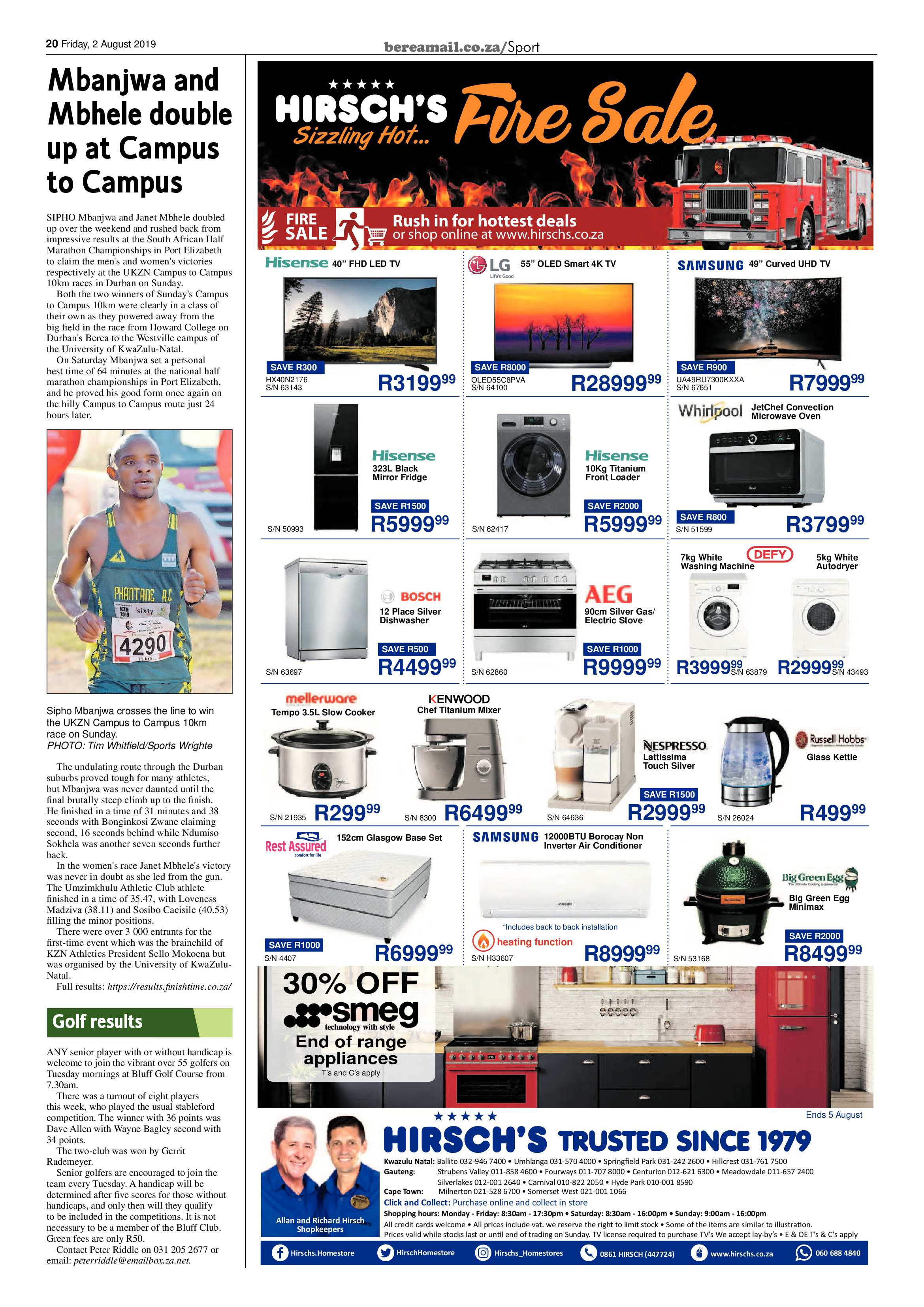 Berea Mail 2 August 2019 page 20