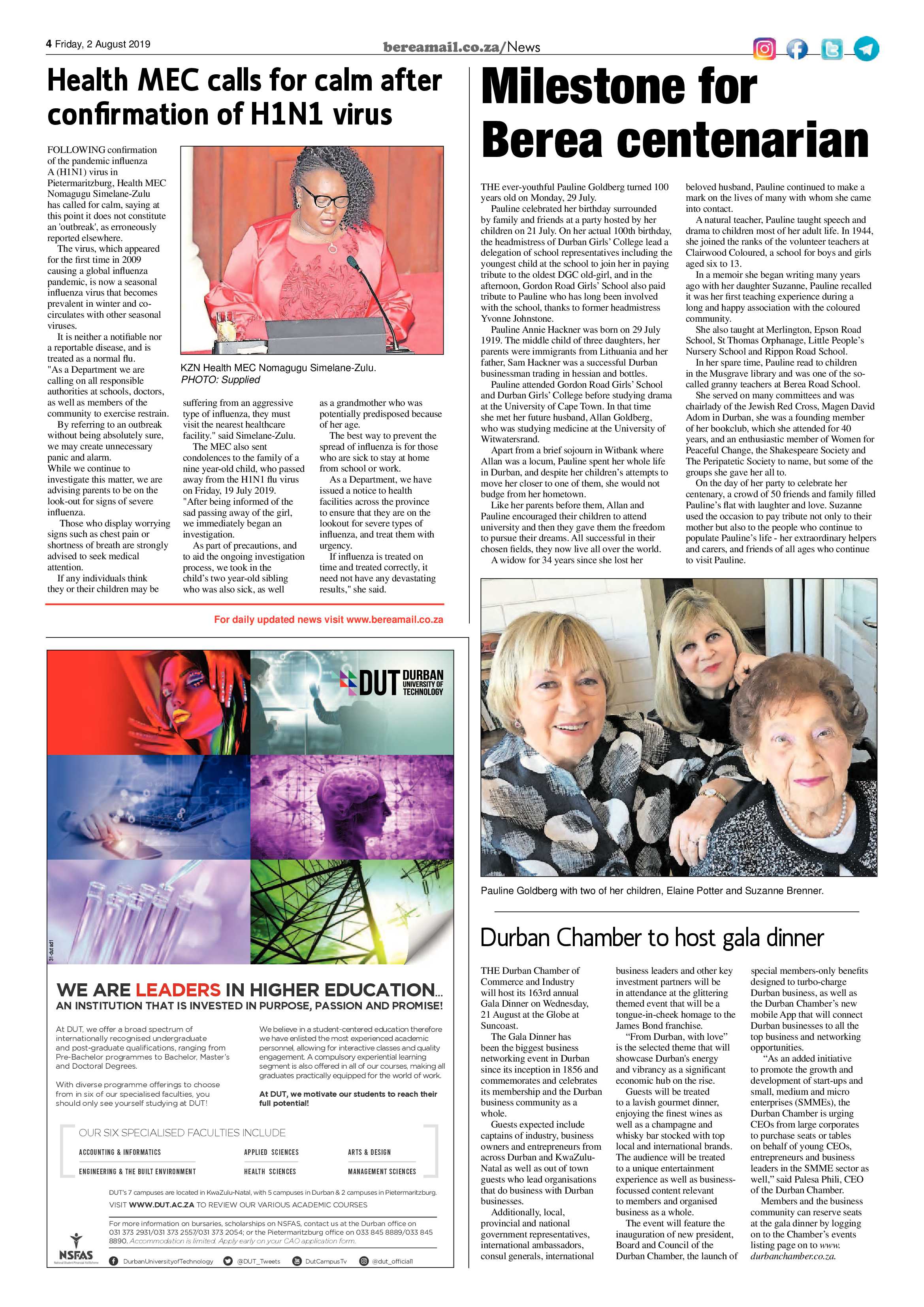 Berea Mail 2 August 2019 page 4