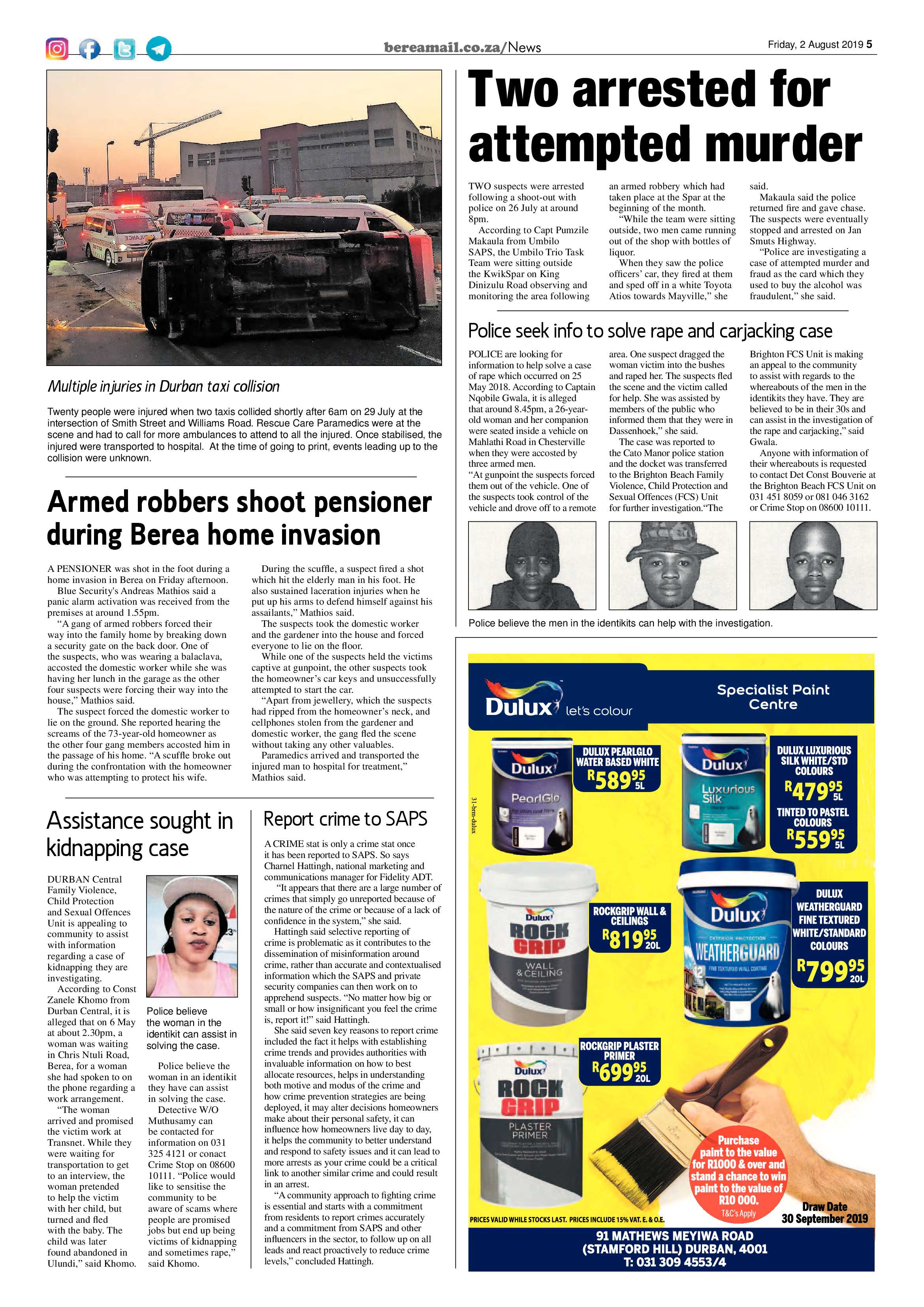 Berea Mail 2 August 2019 page 5