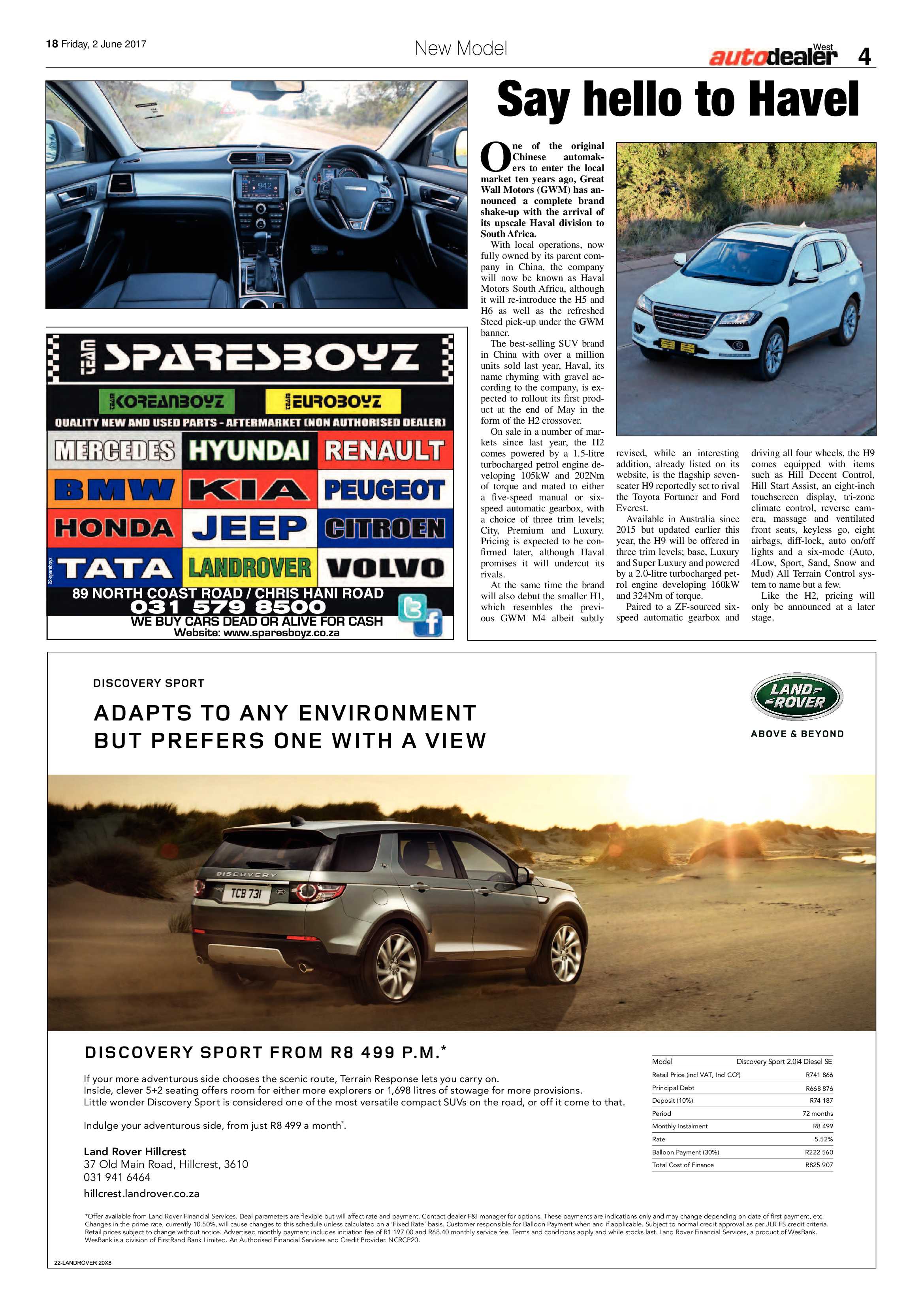 Berea Mail 2 June 2017 page 18