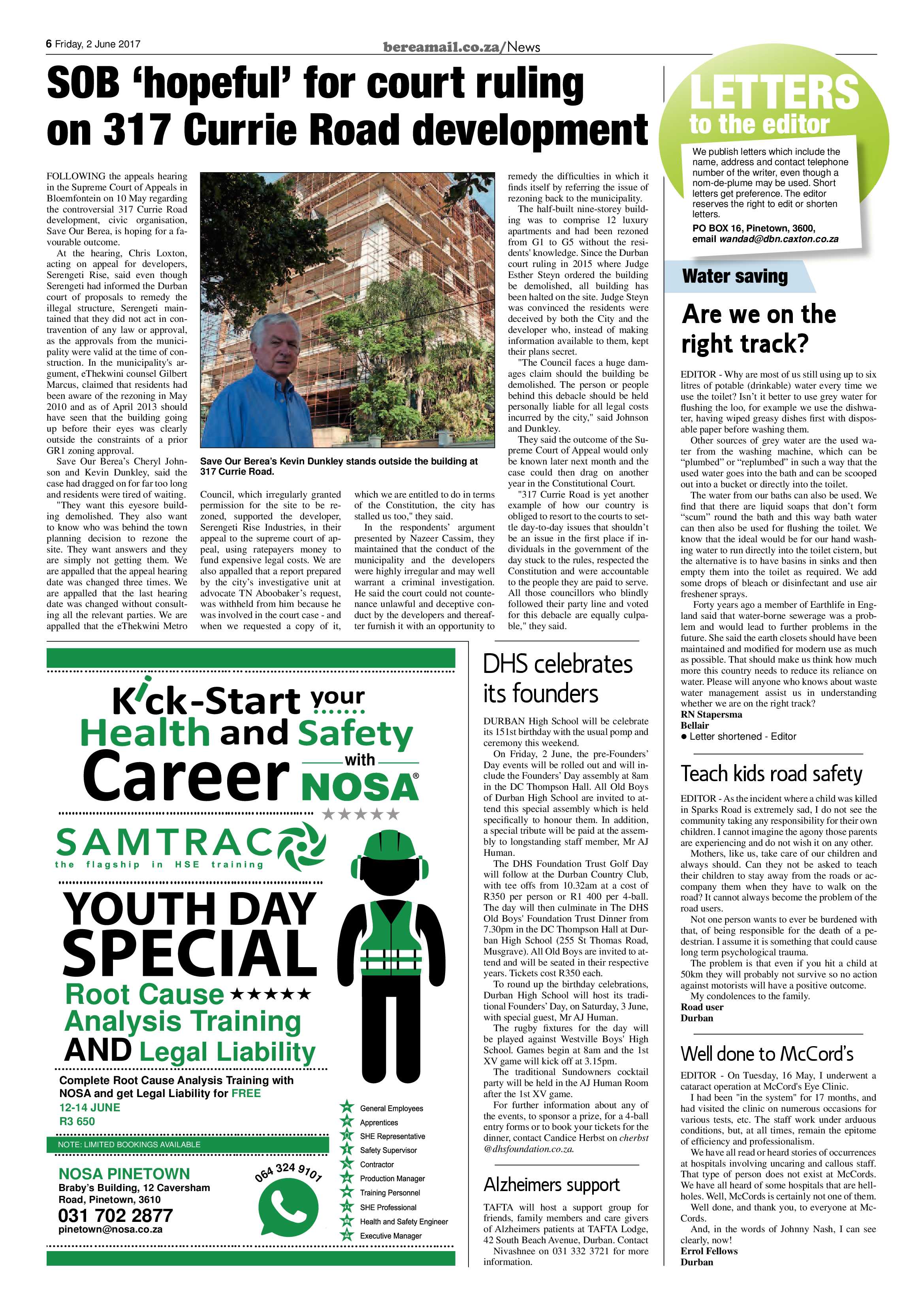 Berea Mail 2 June 2017 page 6