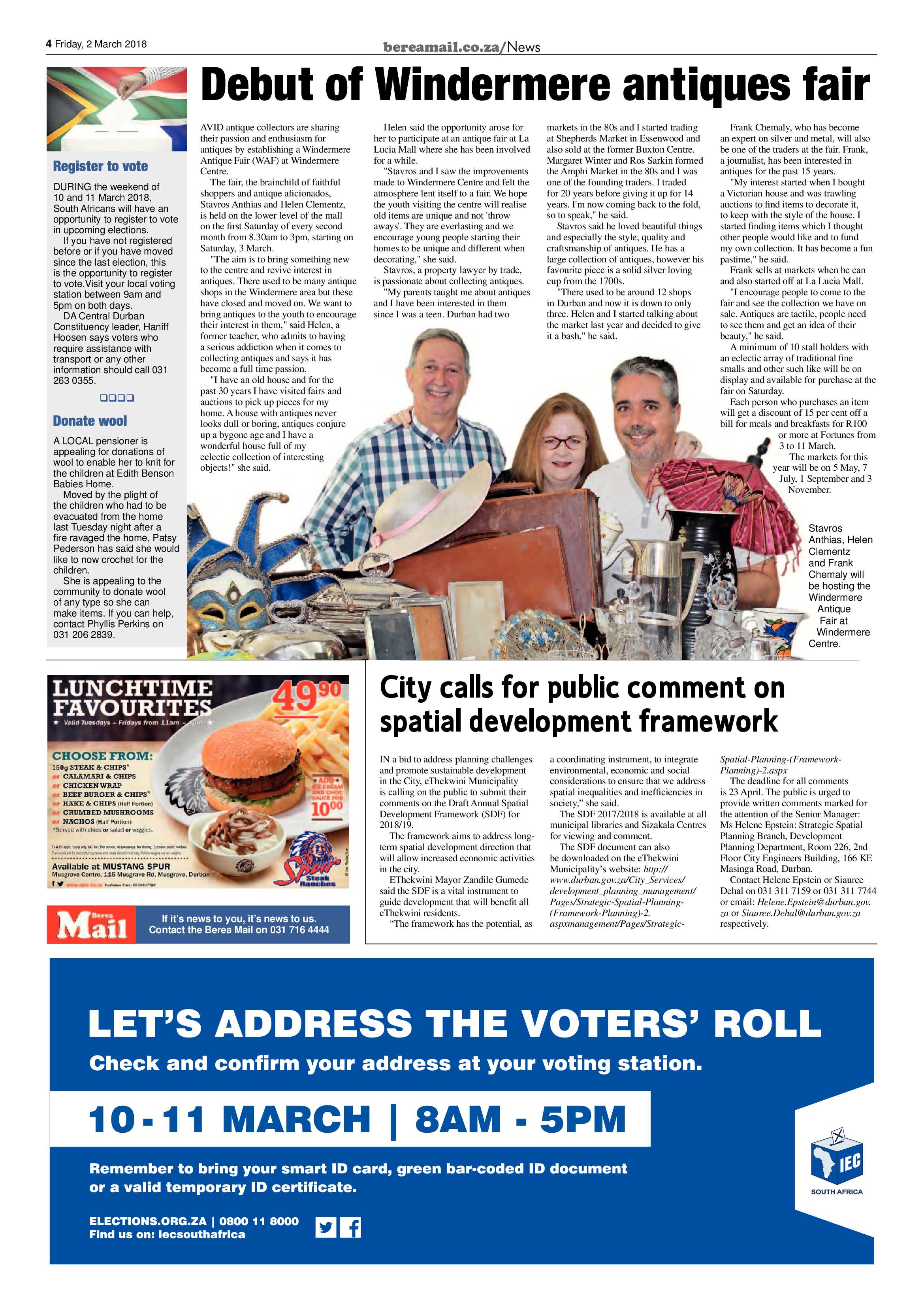 Berea Mail 2 March 2018 page 4