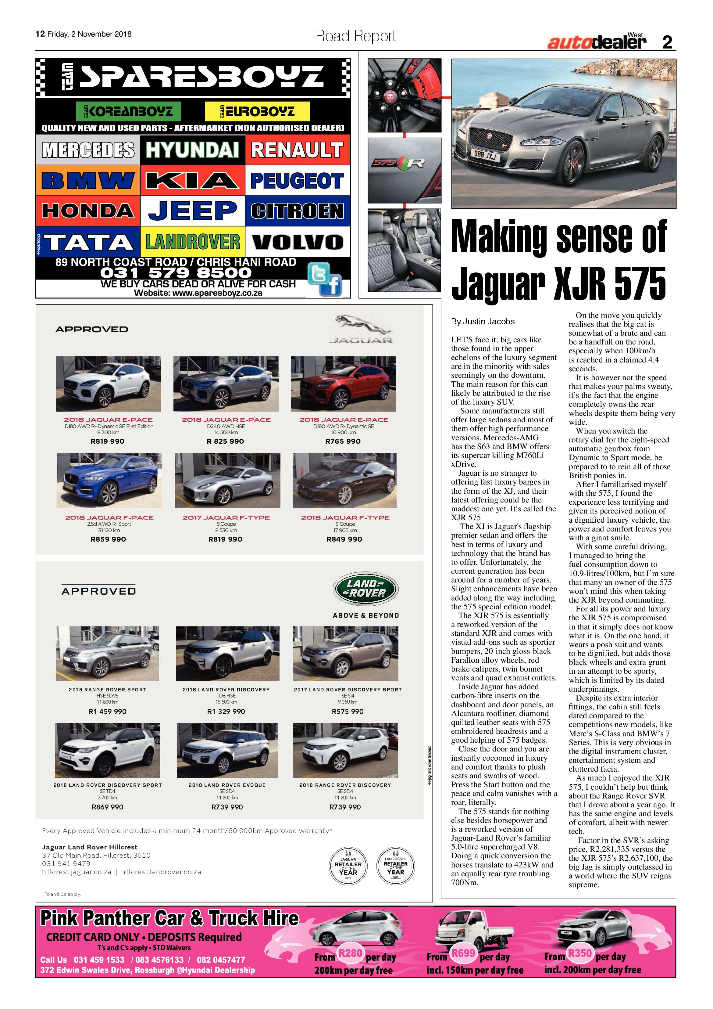 Berea Mail 2 November 2018 page 12