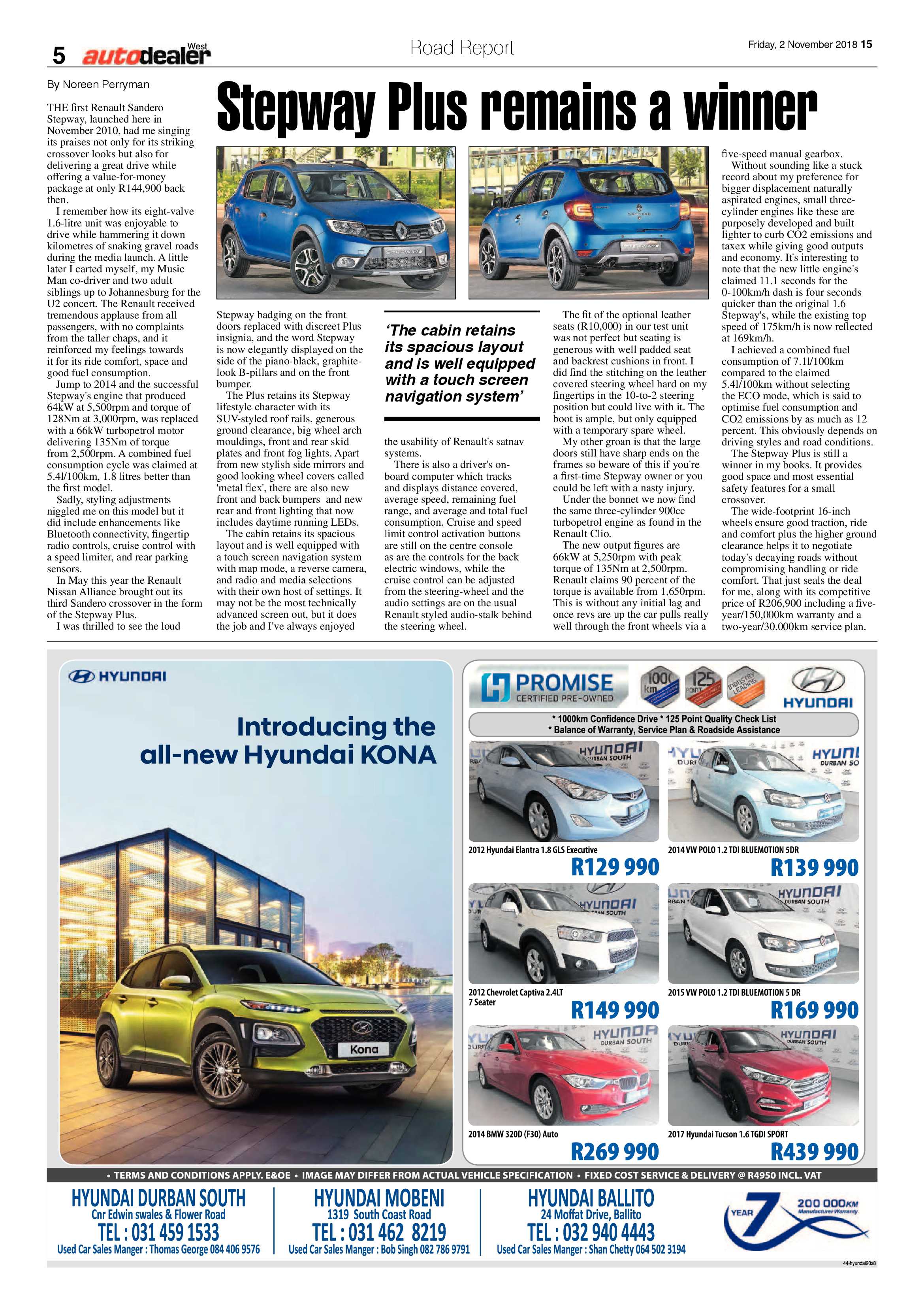 Berea Mail 2 November 2018 page 15