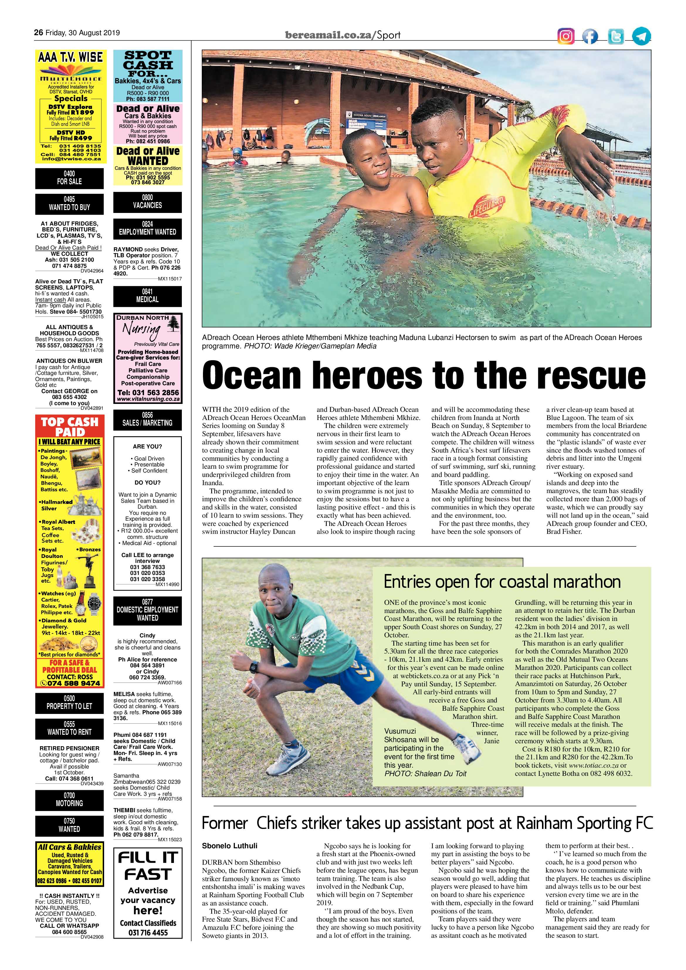 Berea Mail 30 August 2019 page 26