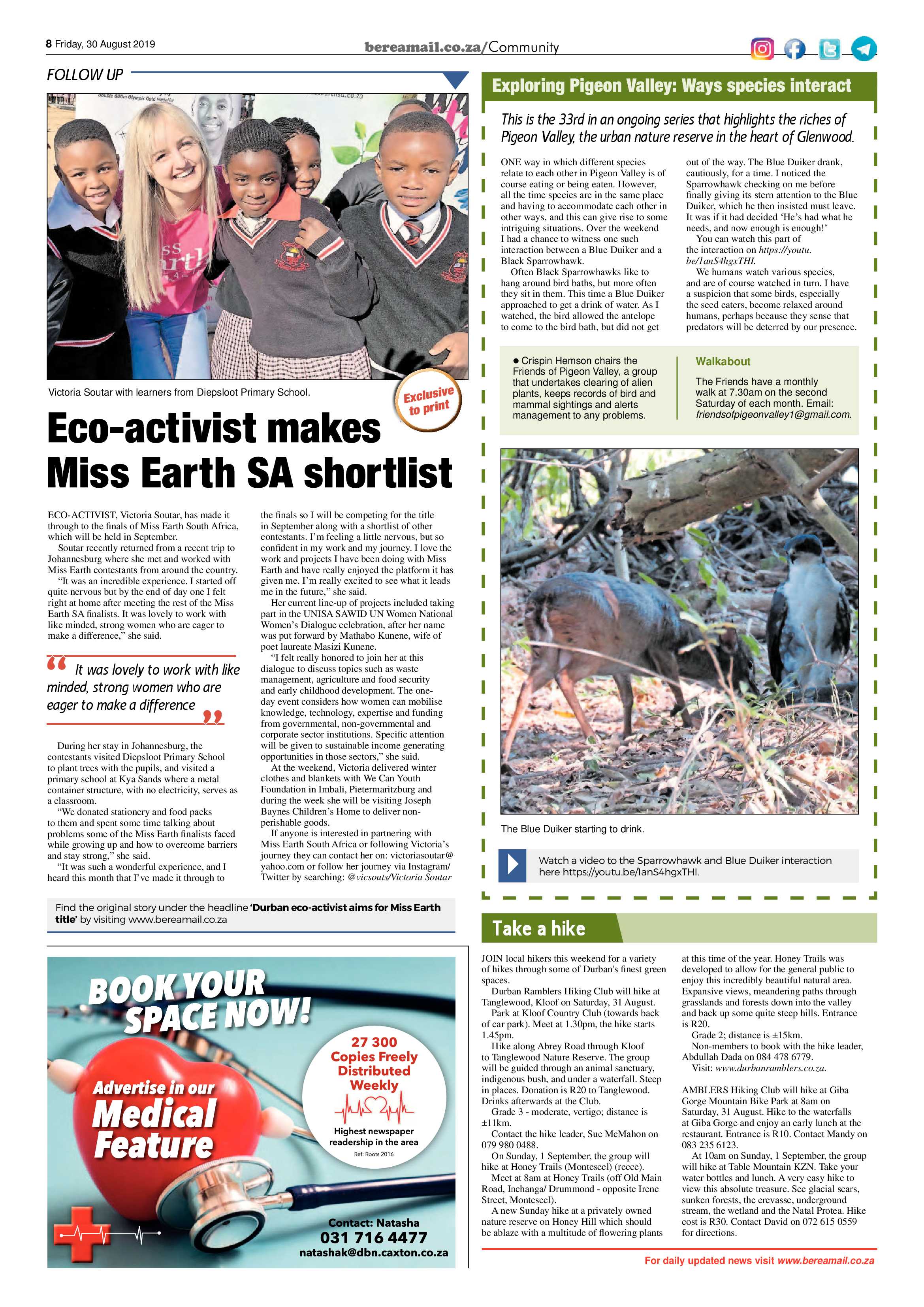 Berea Mail 30 August 2019 page 8