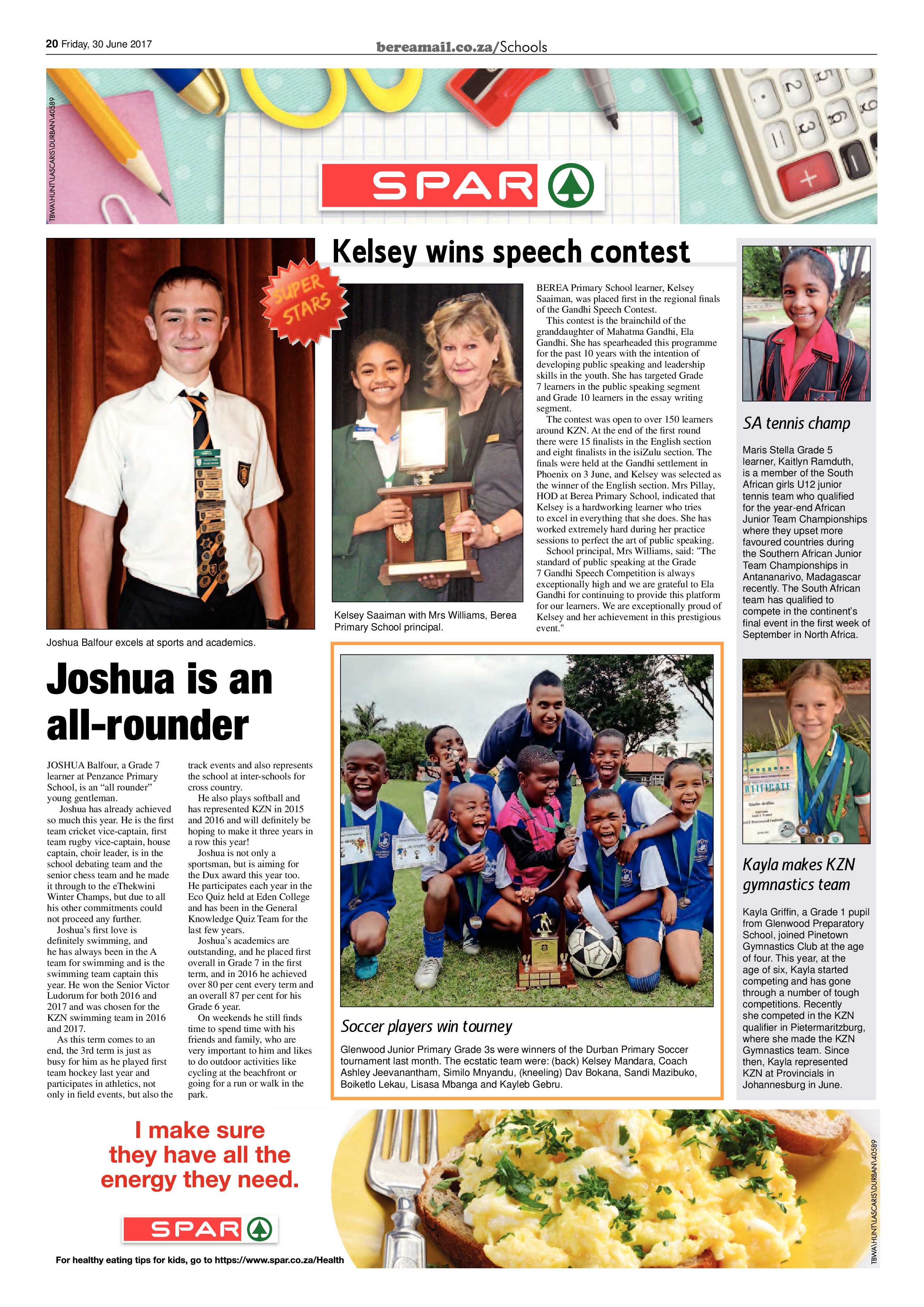 Berea Mail 30 June 2017 page 20
