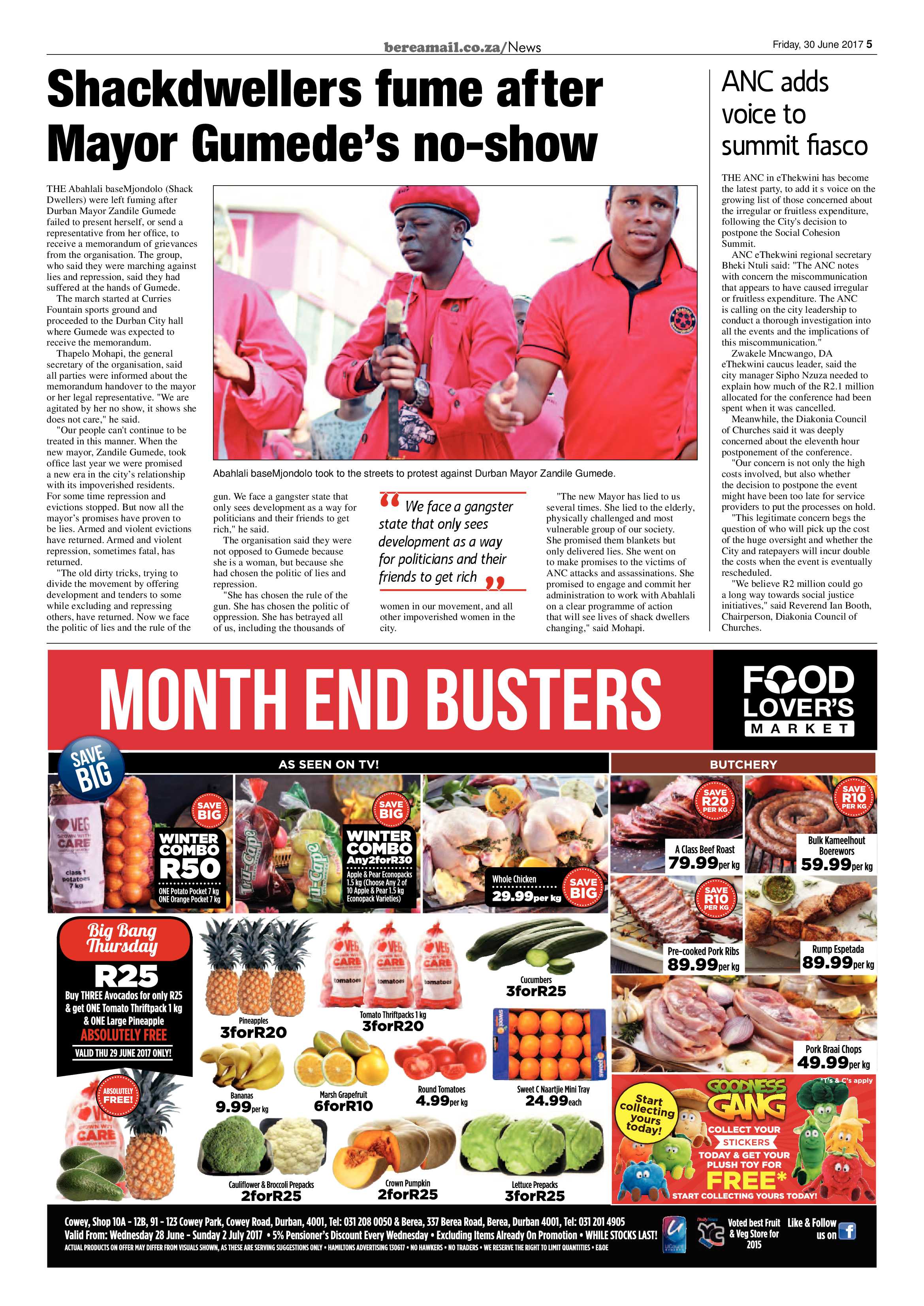 Berea Mail 30 June 2017 page 5