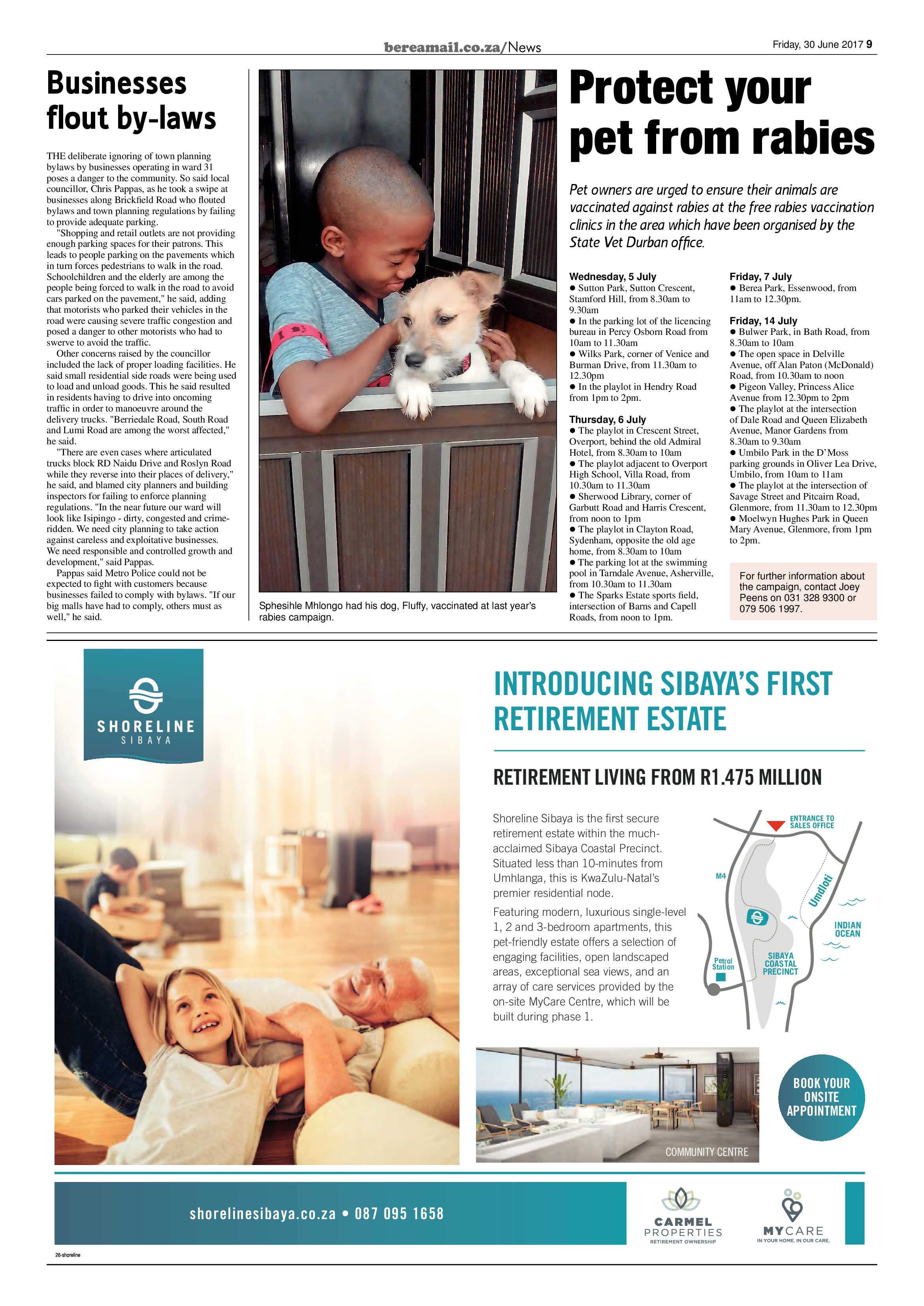 Berea Mail 30 June 2017 page 9