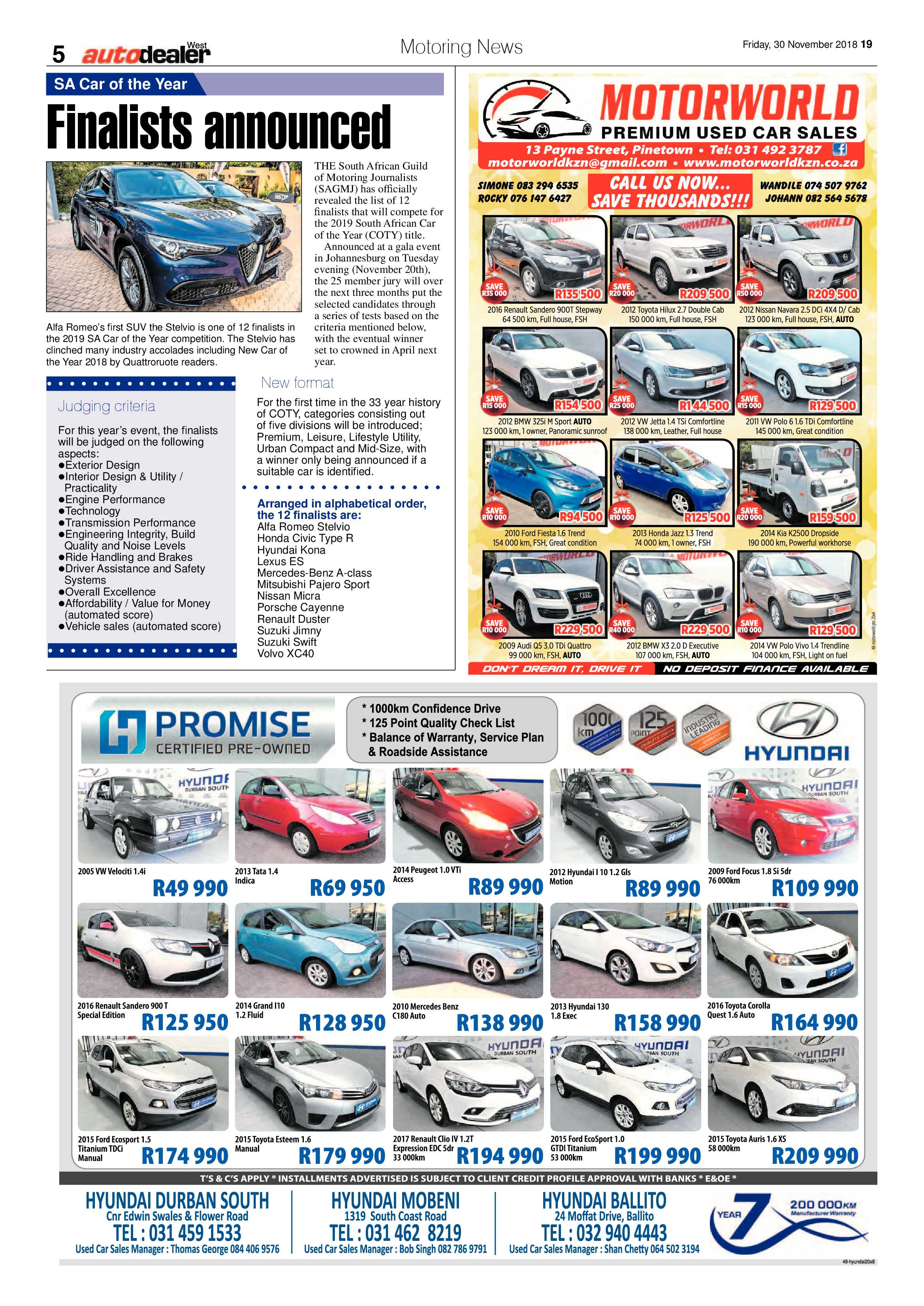 Berea Mail 30 November 2018 page 19