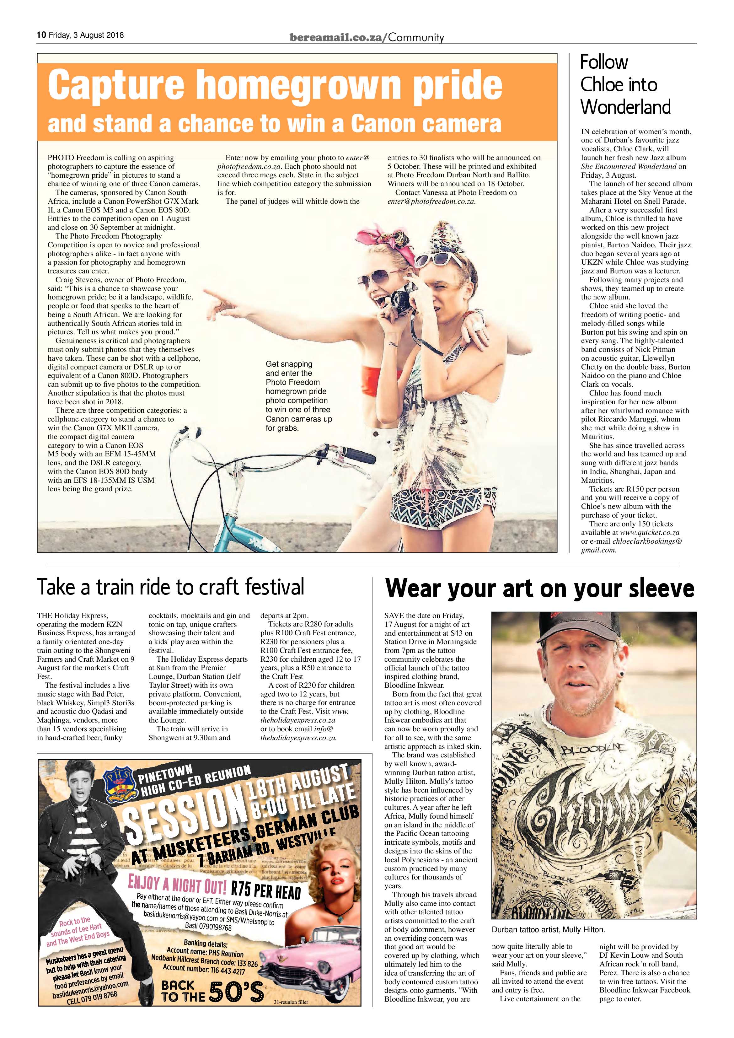 Berea Mail 3 August 2018 page 10