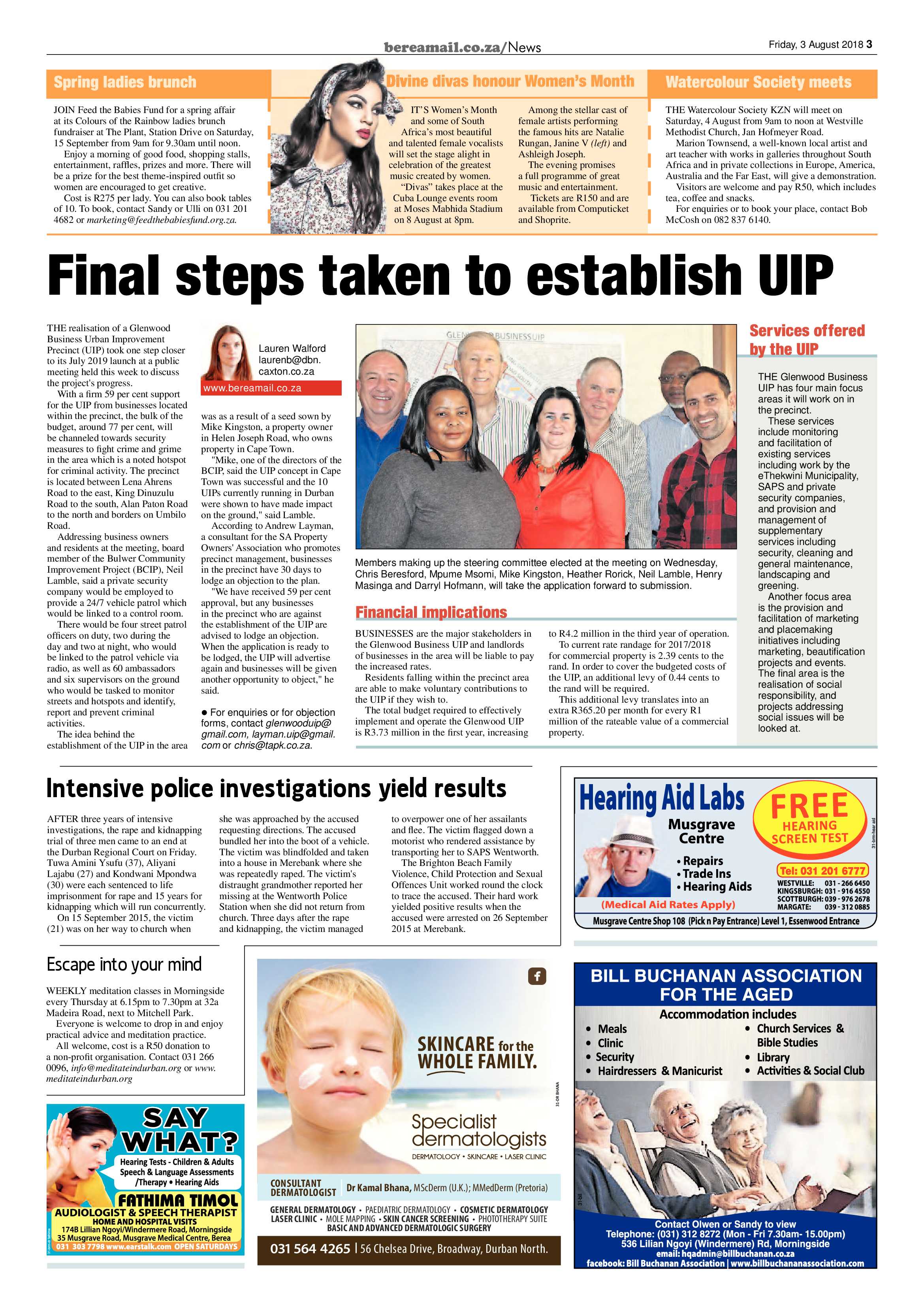 Berea Mail 3 August 2018 page 3
