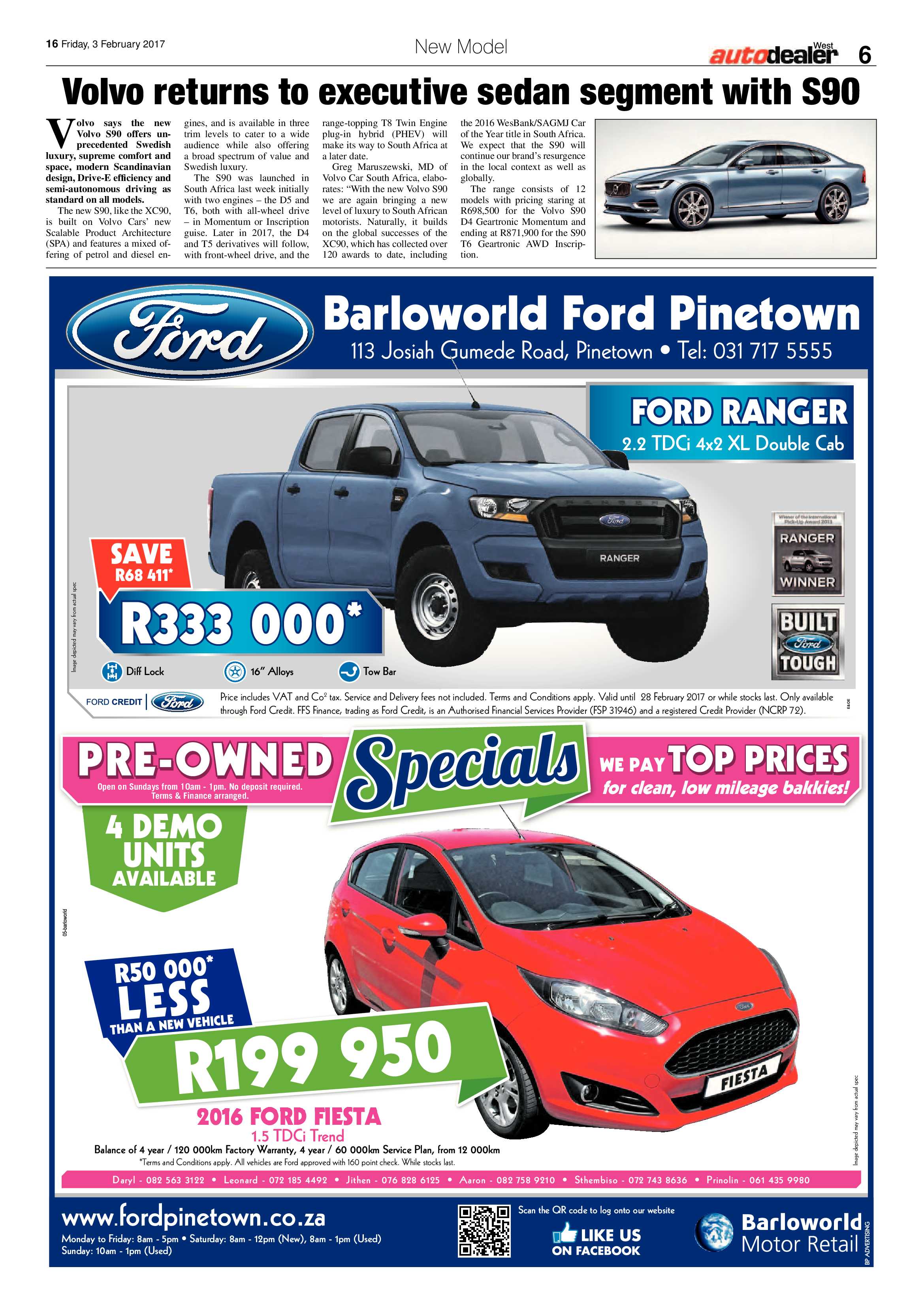 Berea Mail 3 February 2017 page 16