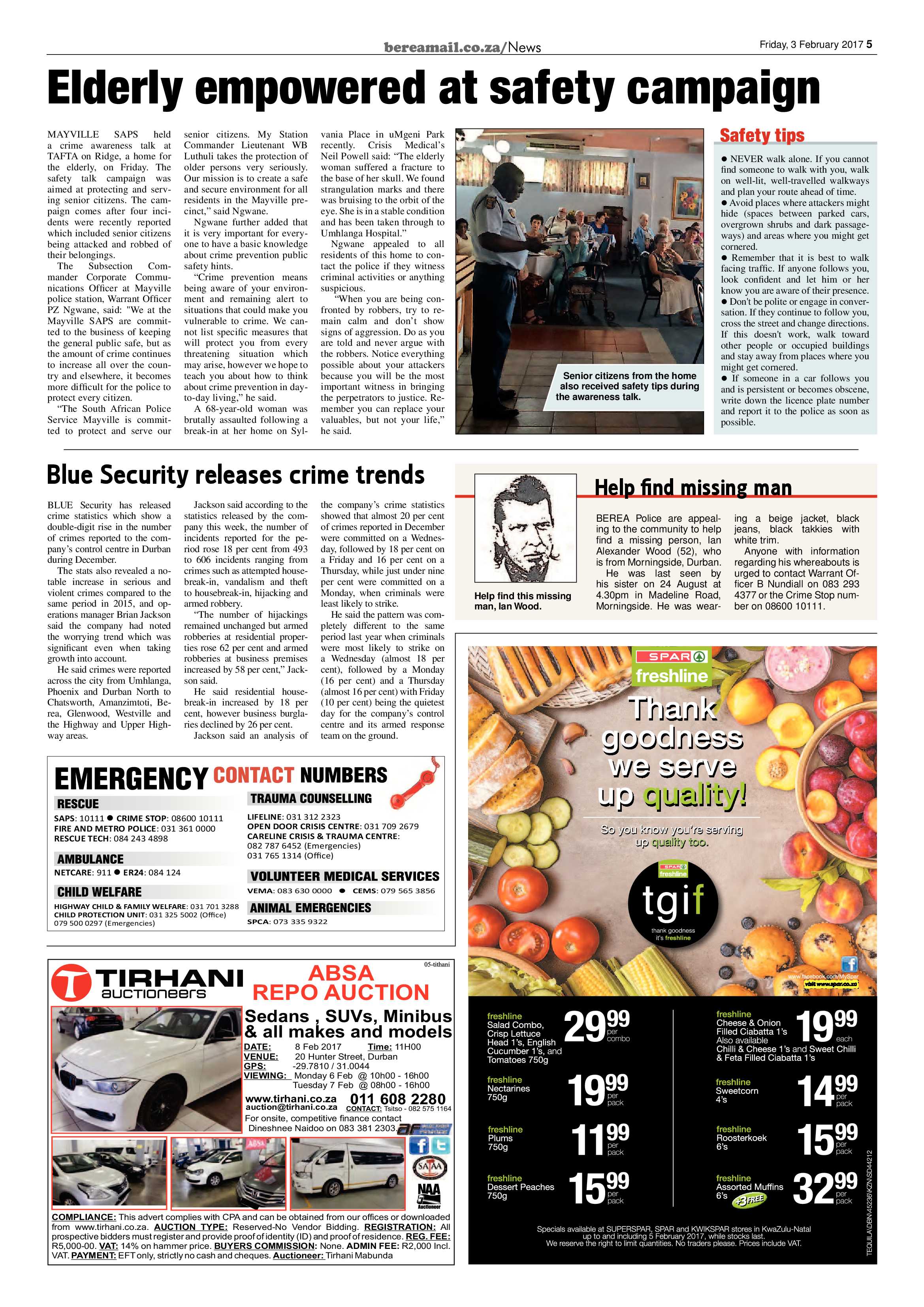 Berea Mail 3 February 2017 page 5