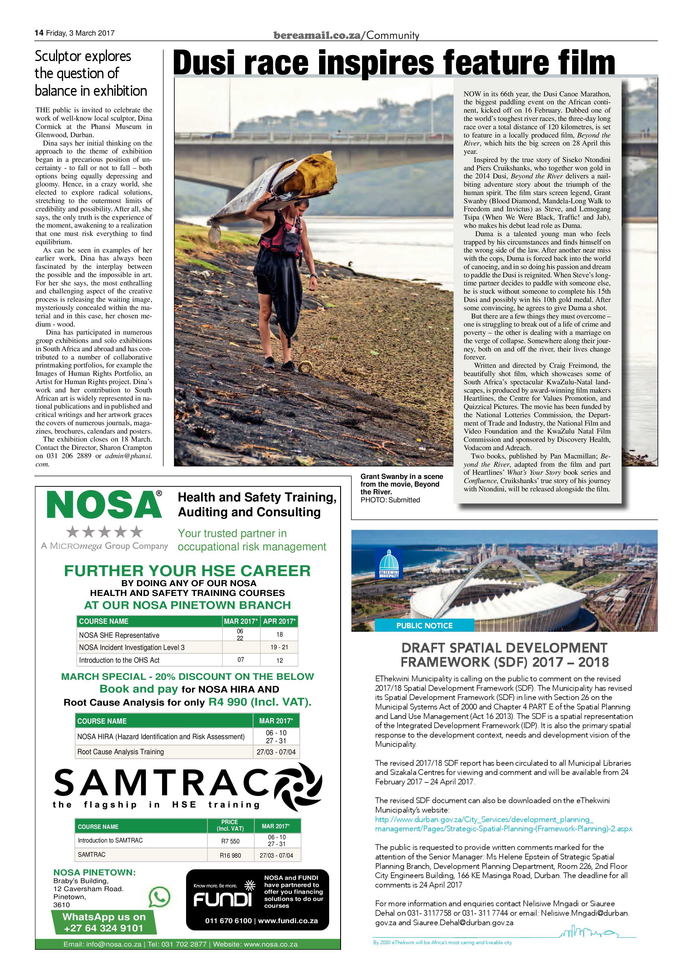 Berea Mail 3 March 2017 page 14