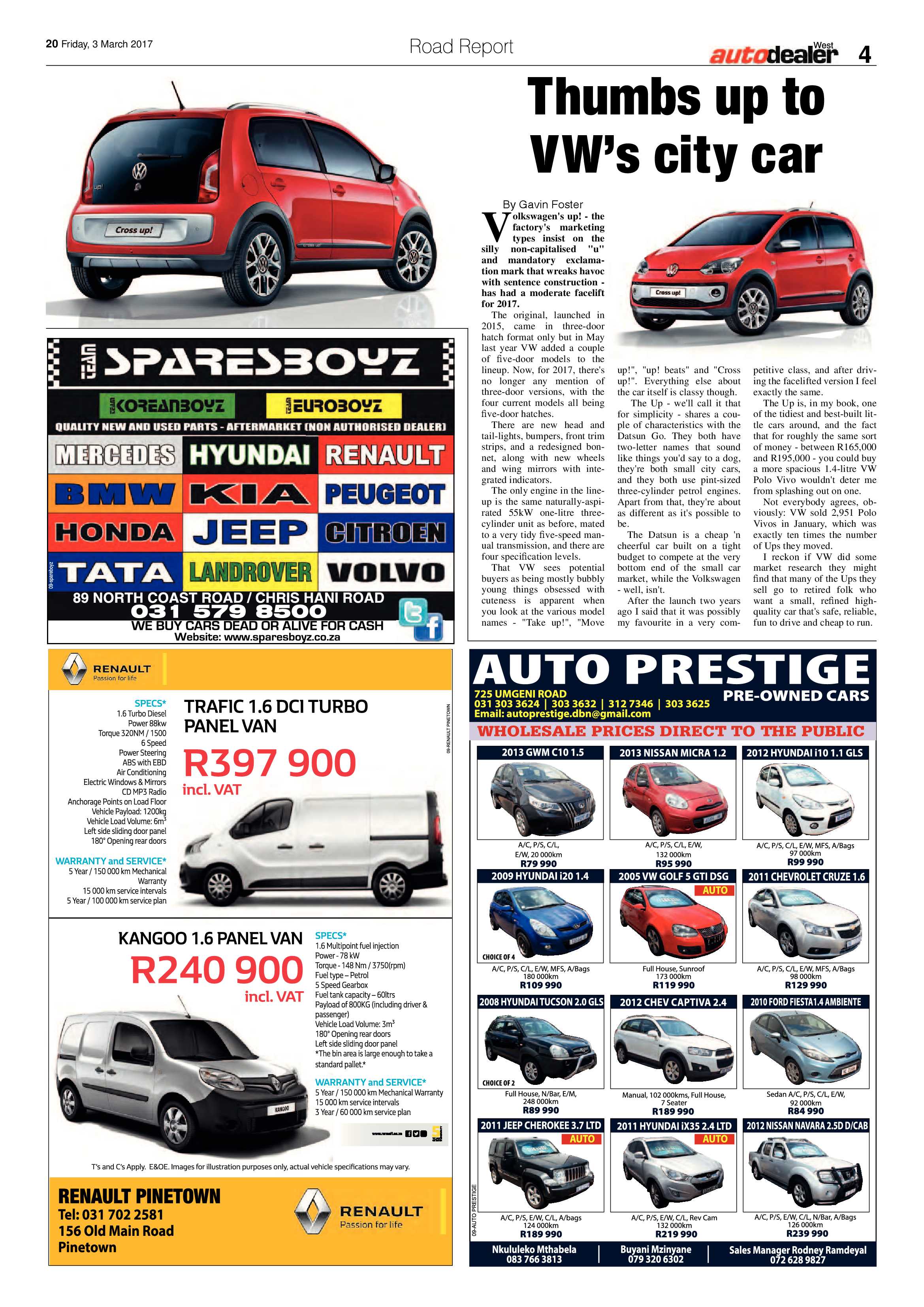 Berea Mail 3 March 2017 page 20