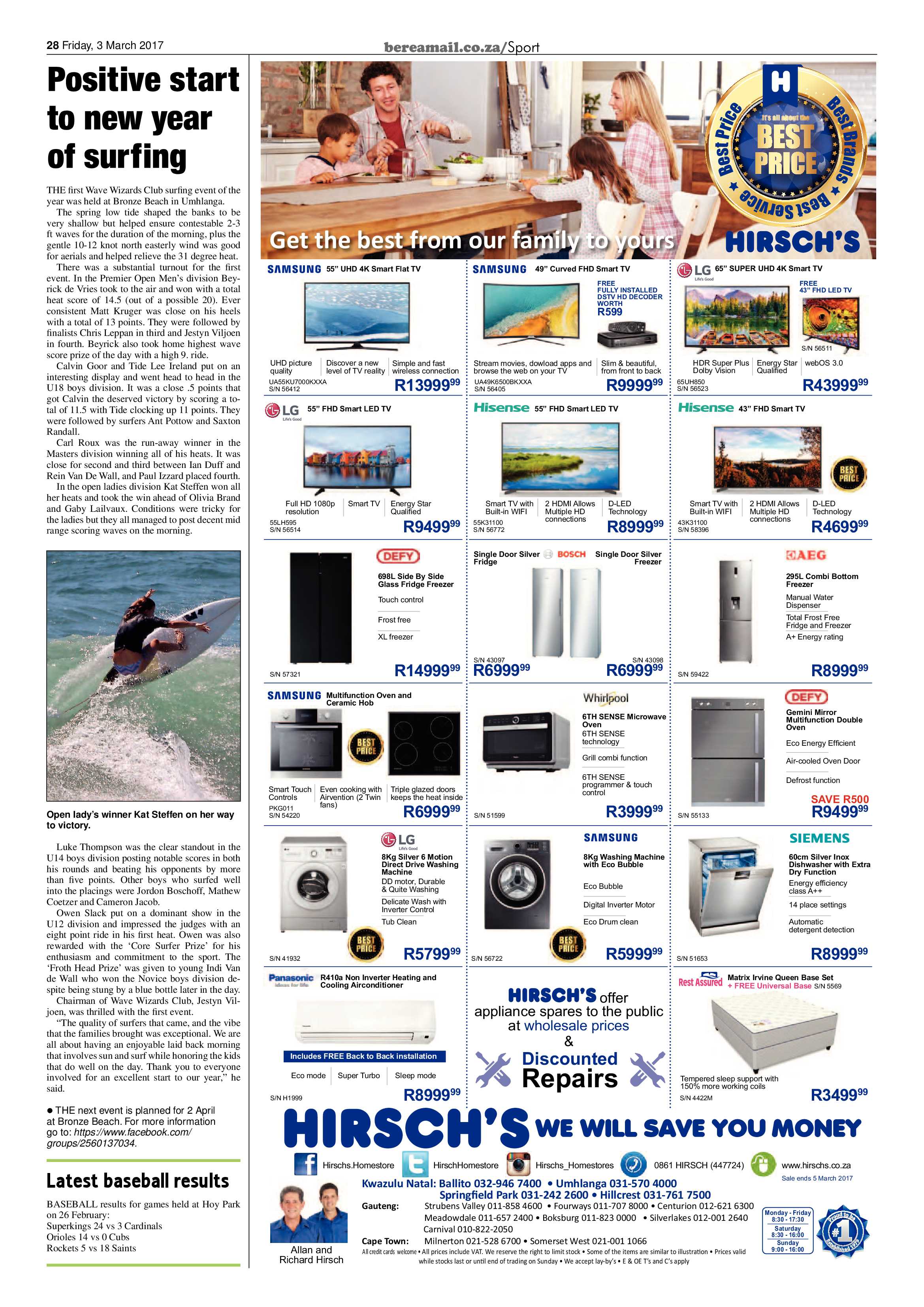 Berea Mail 3 March 2017 page 28