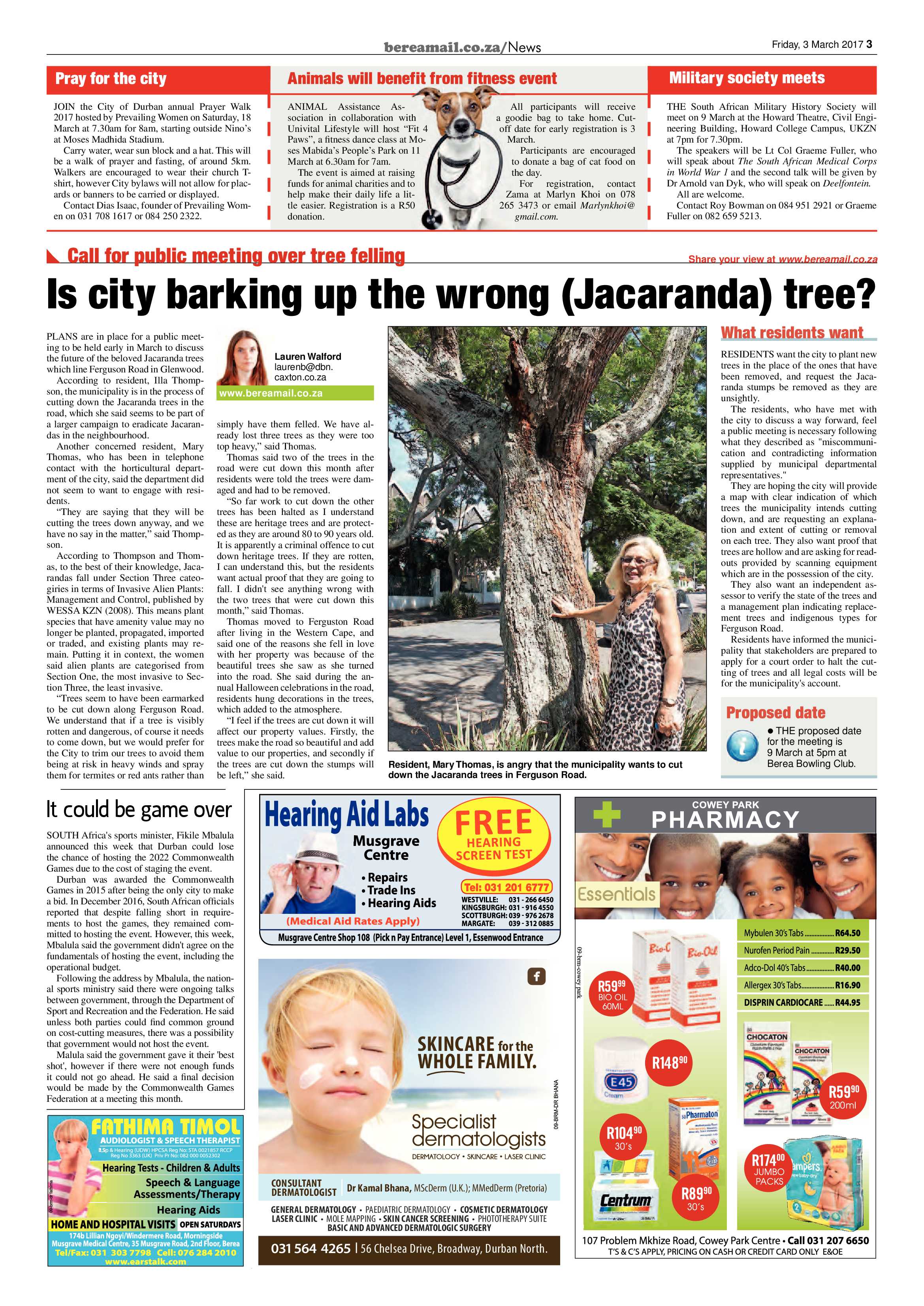 Berea Mail 3 March 2017 page 3