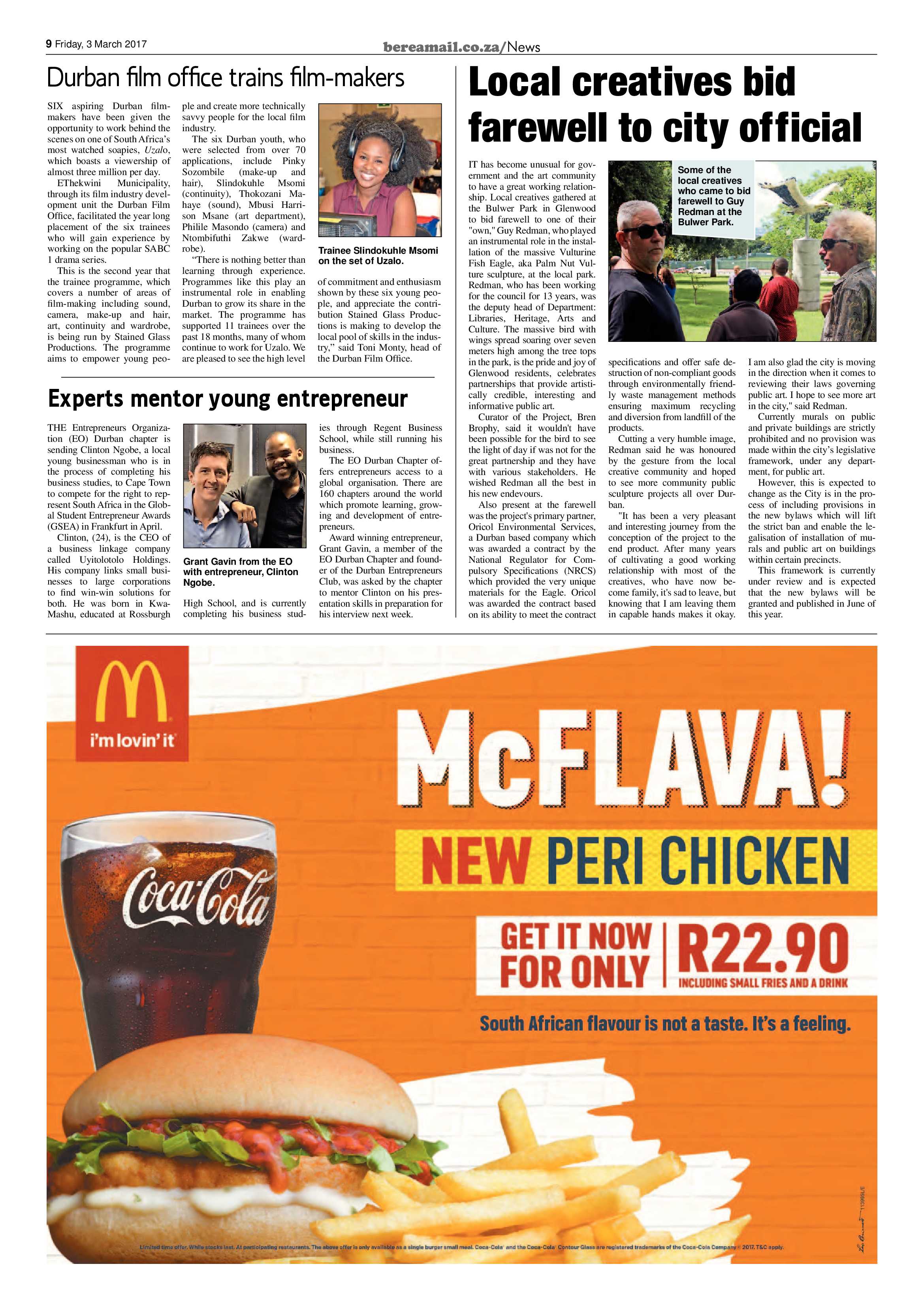 Berea Mail 3 March 2017 page 9