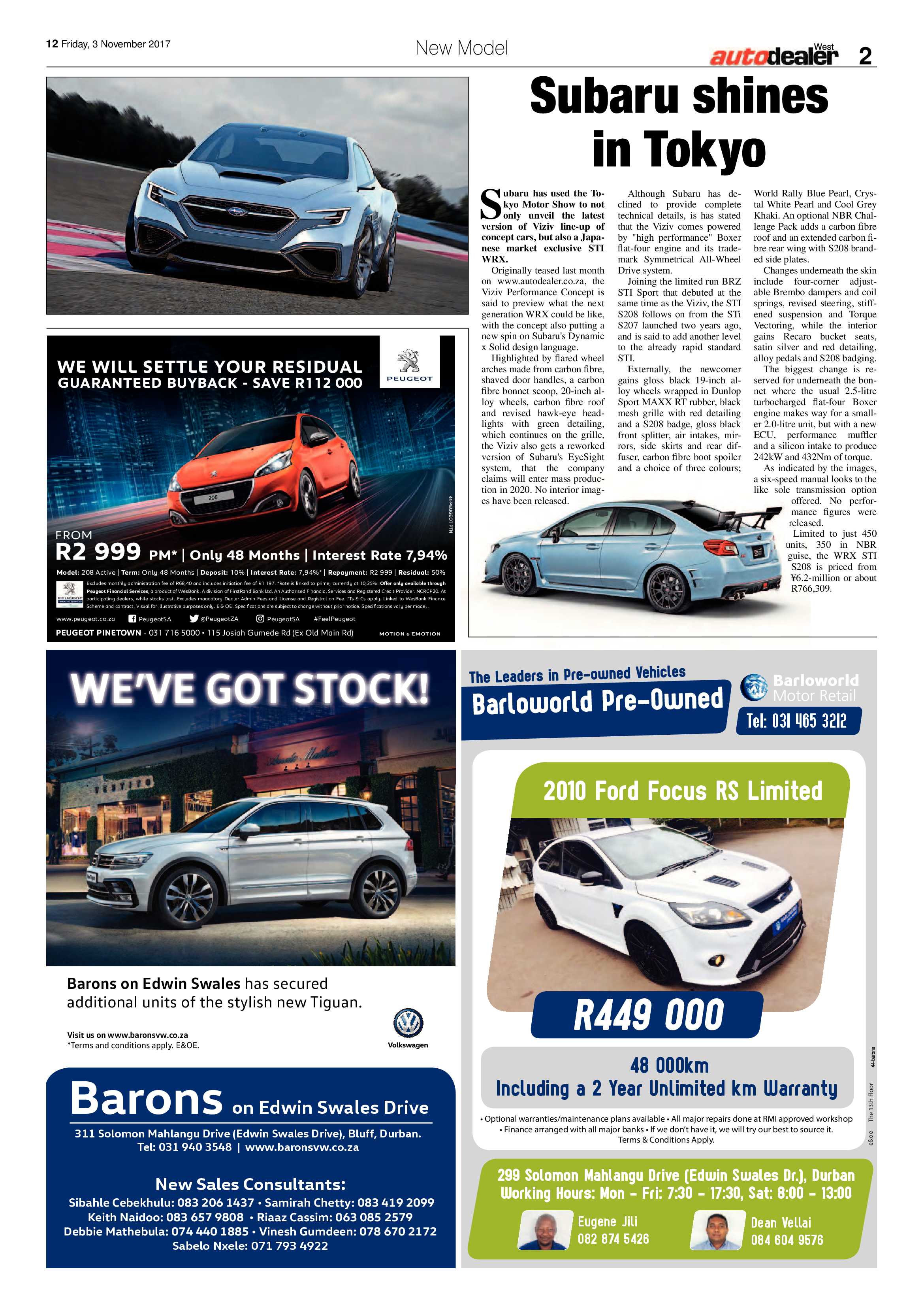 Berea Mail 3 November 2017 page 12