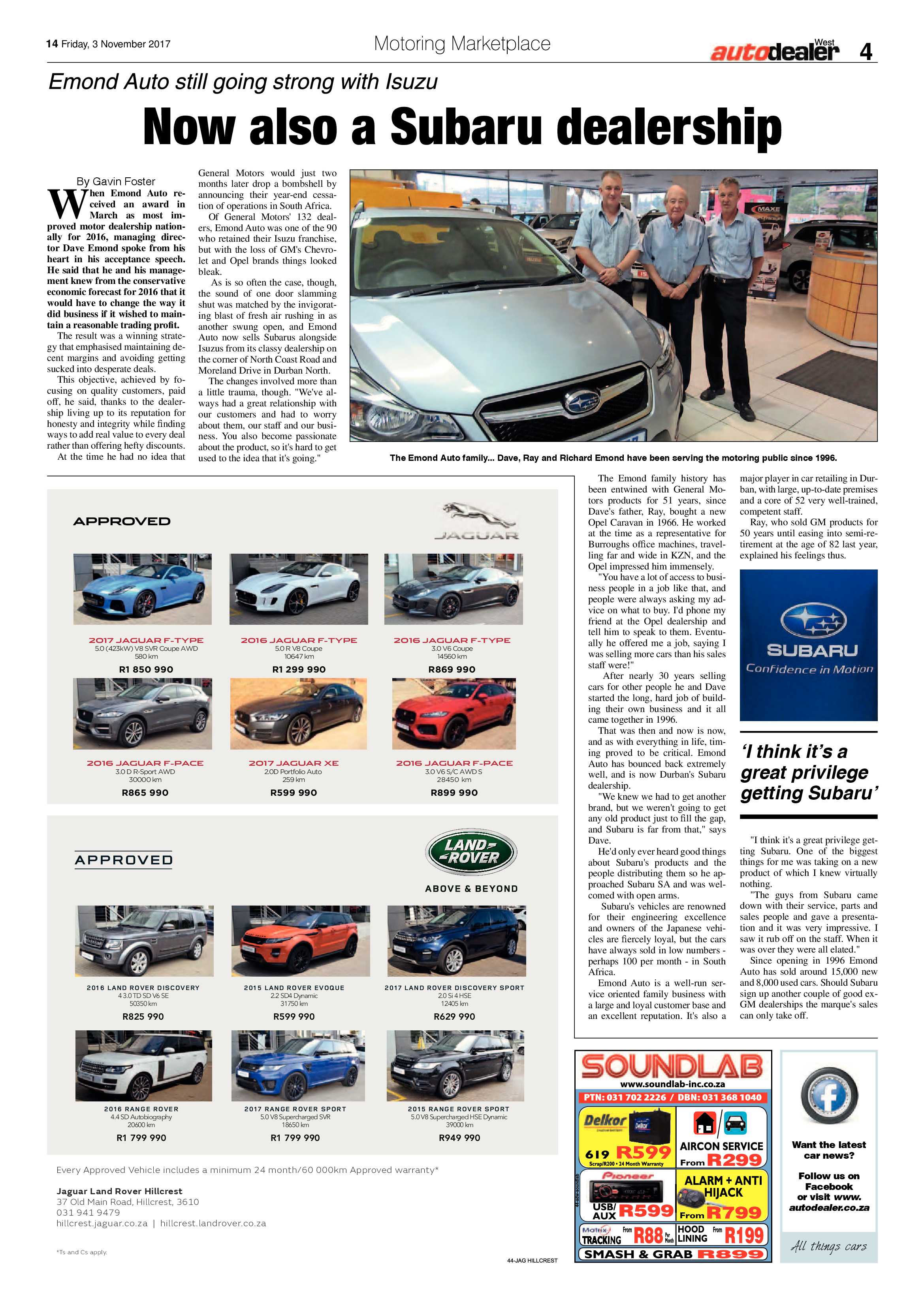 Berea Mail 3 November 2017 page 14