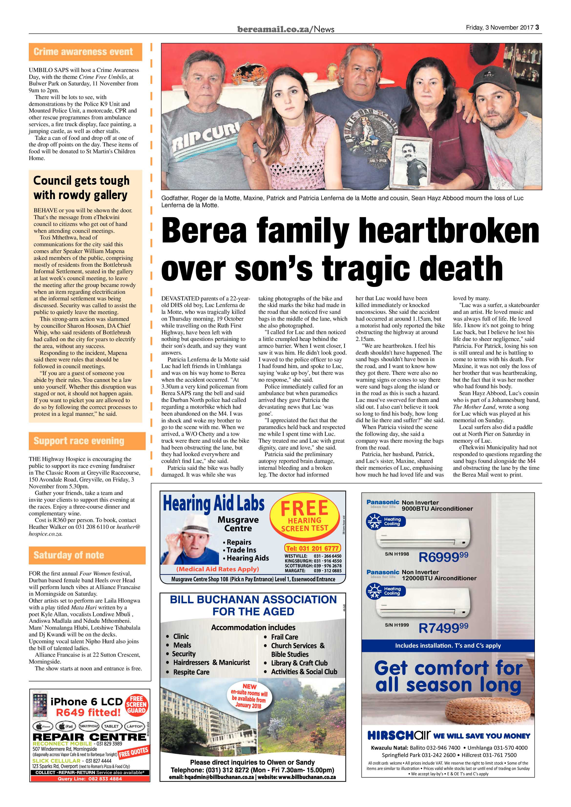 Berea Mail 3 November 2017 page 3