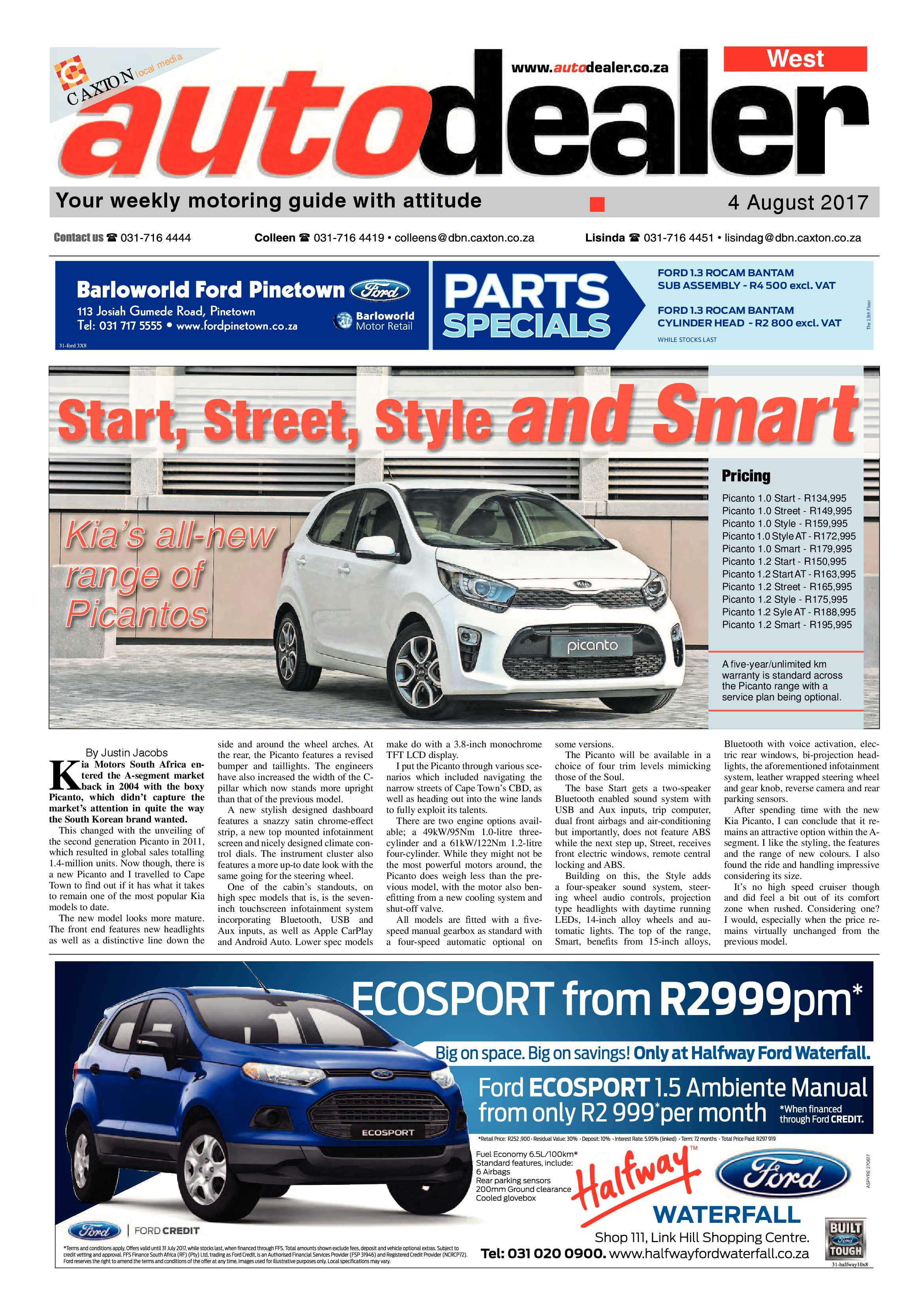 Berea Mail 4 August 2017 page 13