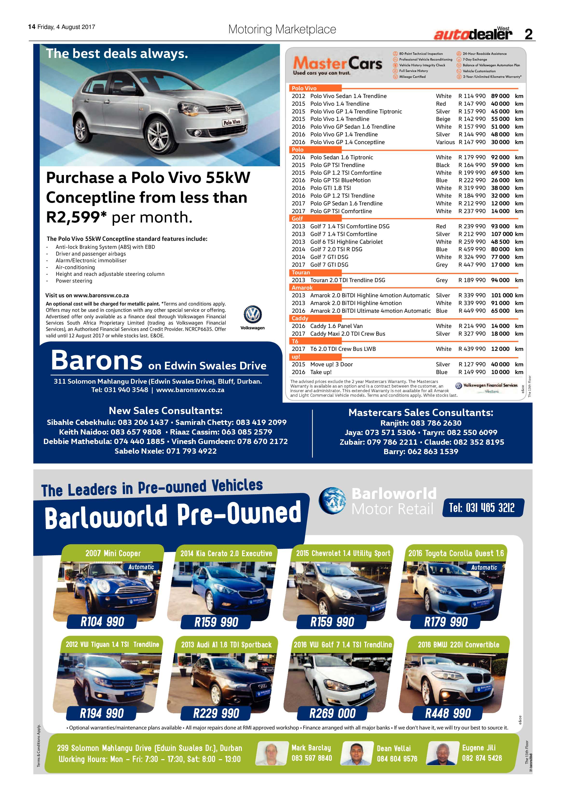 Berea Mail 4 August 2017 page 14