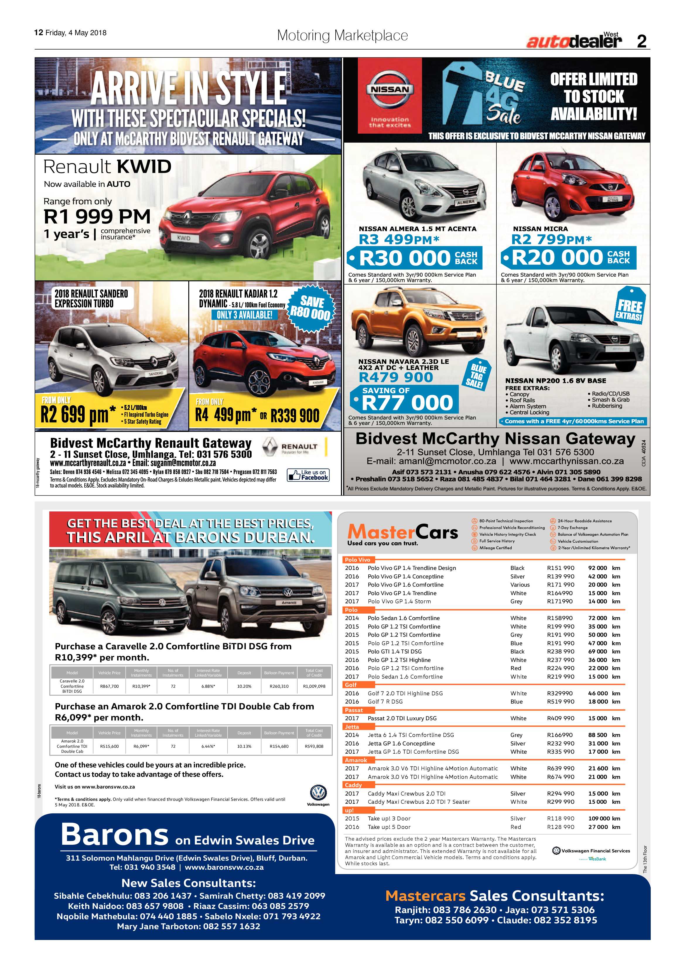 Berea Mail 4 May 2018 page 12